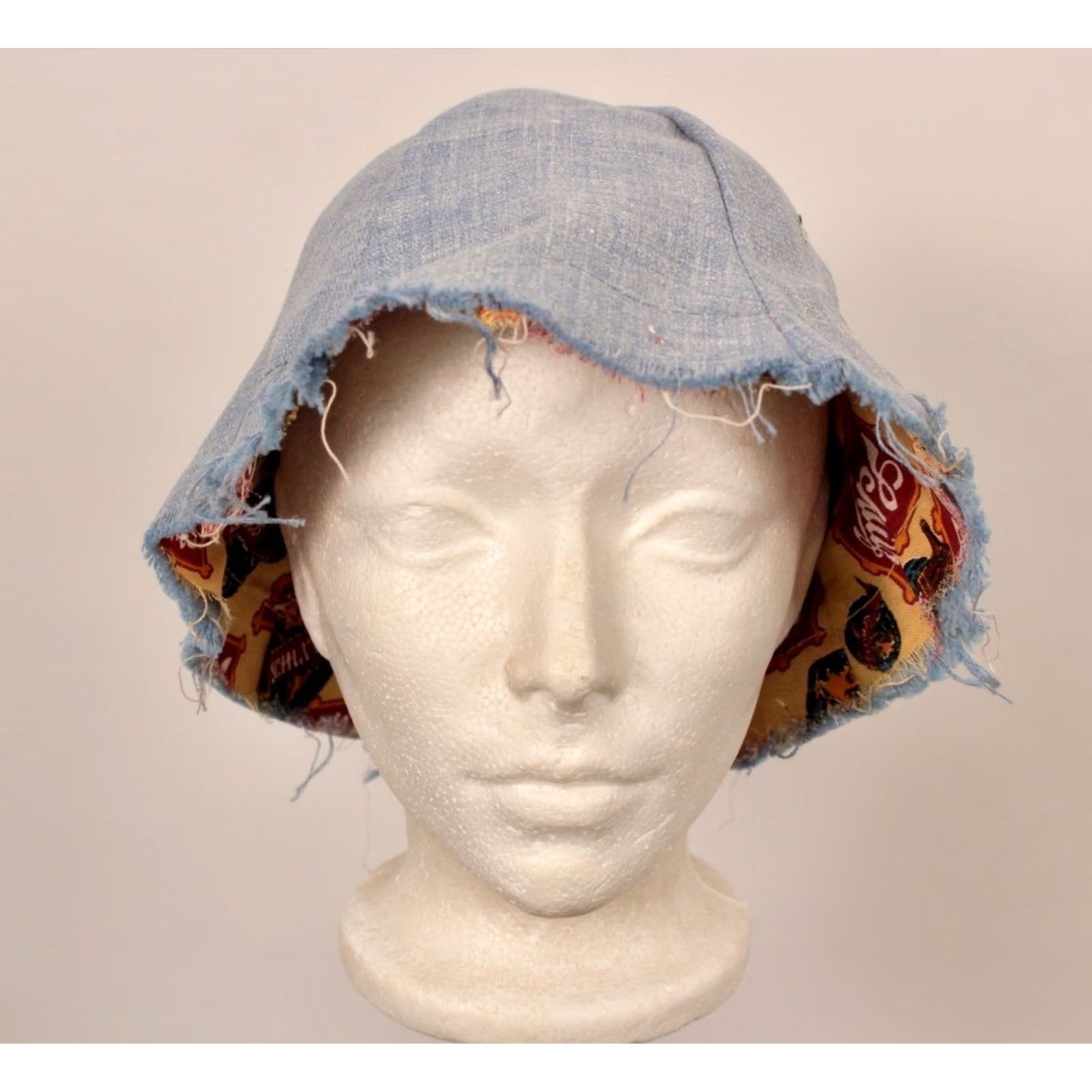 Vintage VINTAGE Schlitz Advertisement Bucket Hat 60s Beer Mens Yellow 1960s Size ONE SIZE - 7 Thumbnail