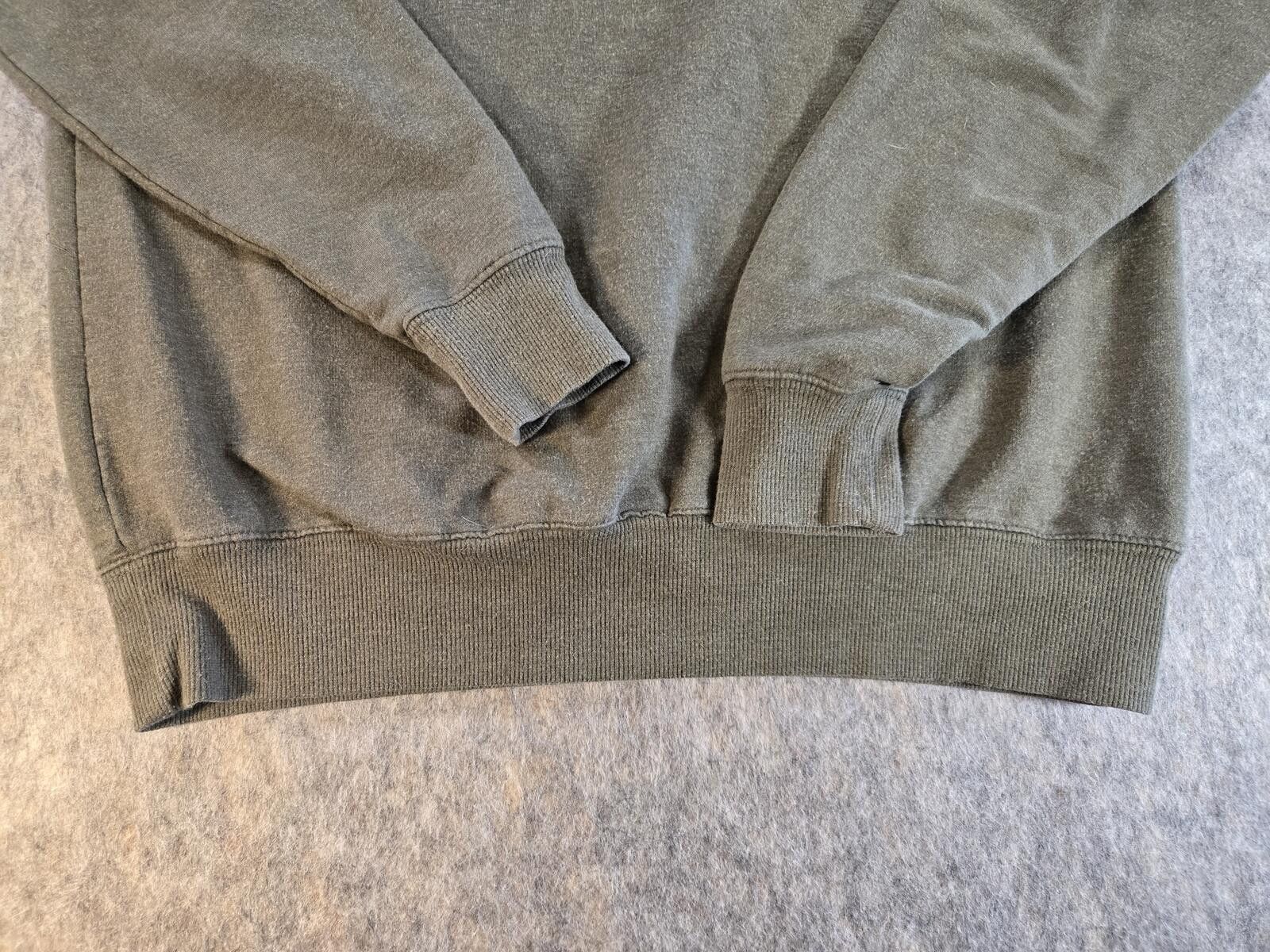 Buffalo David Bitton Wmn S Super Soft Oversized Knit Hoody Pullover Olive Size S / US 4 / IT 40 - 2 Thumbnail