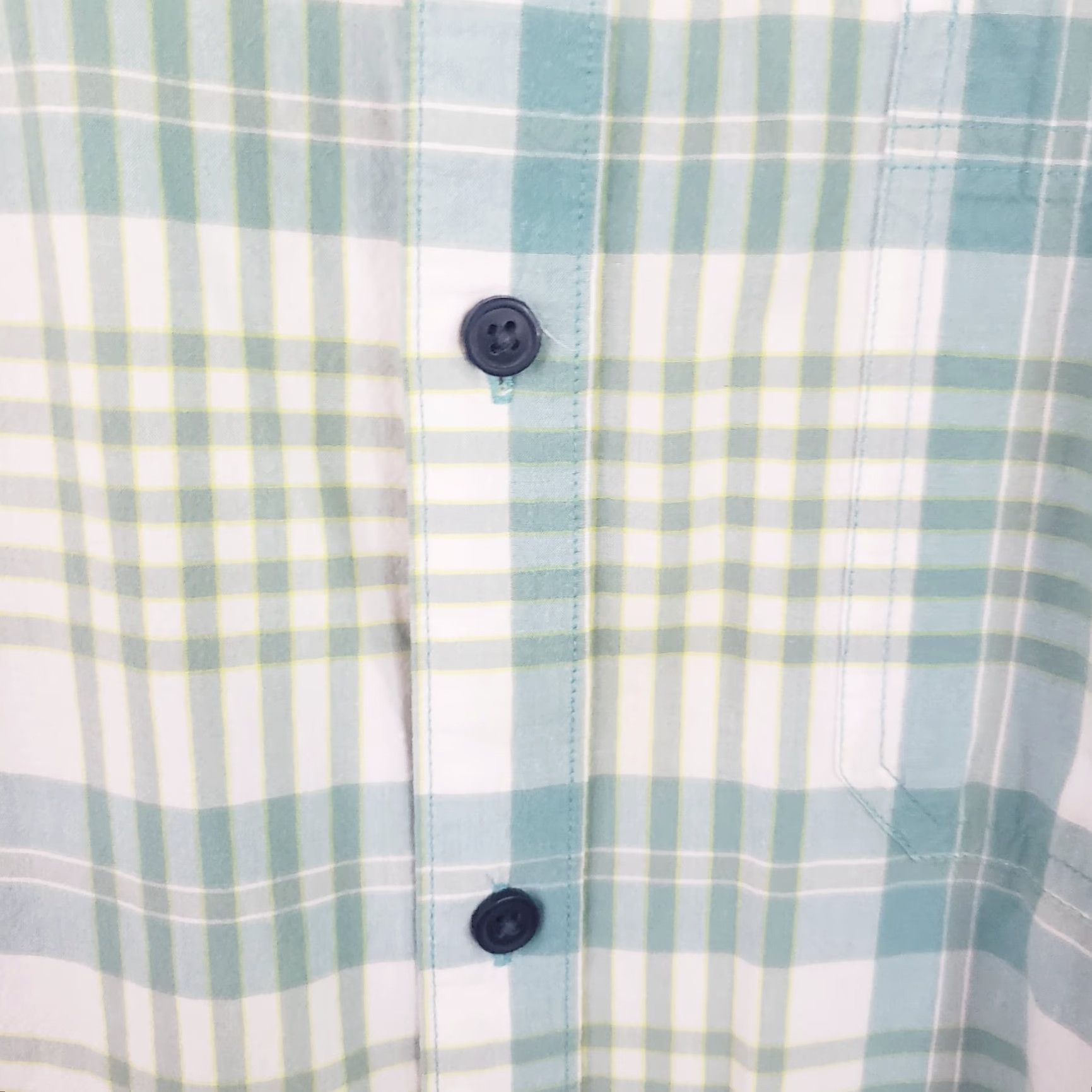 Vintage VINTAGE Columbia Button-Up Shirt Green Plaid Short Sleeve Regular Fit Mens 2XL Pocketed Casual Travel Size US XXL / EU 58 / 5 - 7 Thumbnail