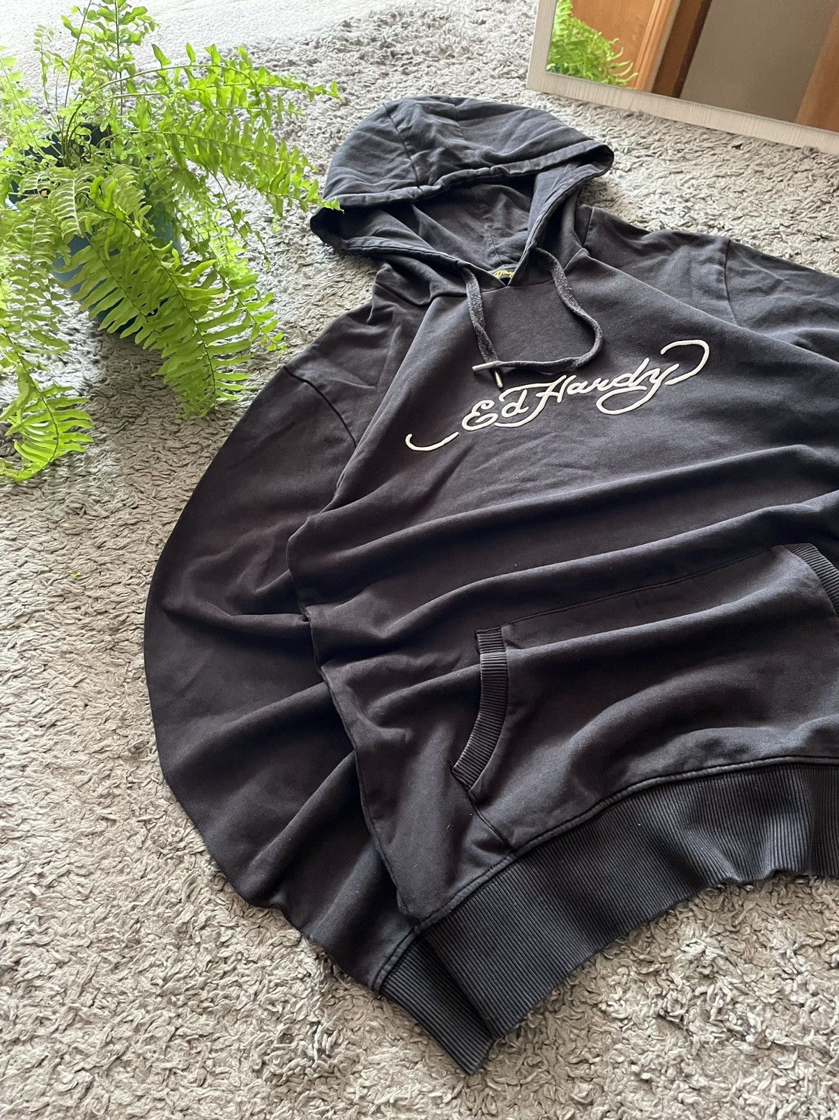 Ed Hardy × Vintage Ed Hardy Hoodie Streetwear Vintage Y2k Big Logo Rare Size US M / EU 48-50 / 2 - 14 Thumbnail