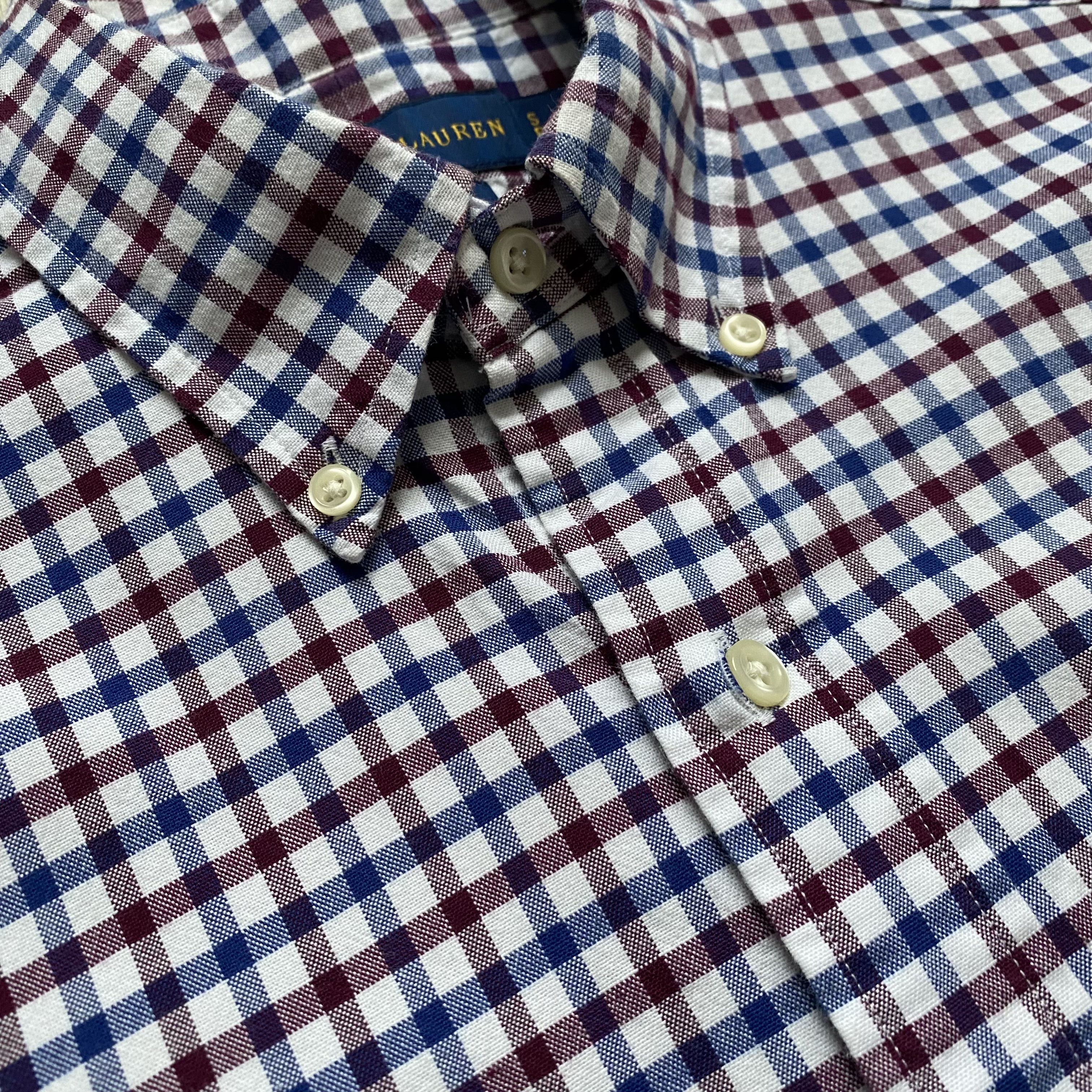 Polo Ralph Lauren 🏇 Oldmoney POLO RALPH LAUREN Flannel Shirt Checked Size US S / EU 44-46 / 1 - 3 Thumbnail