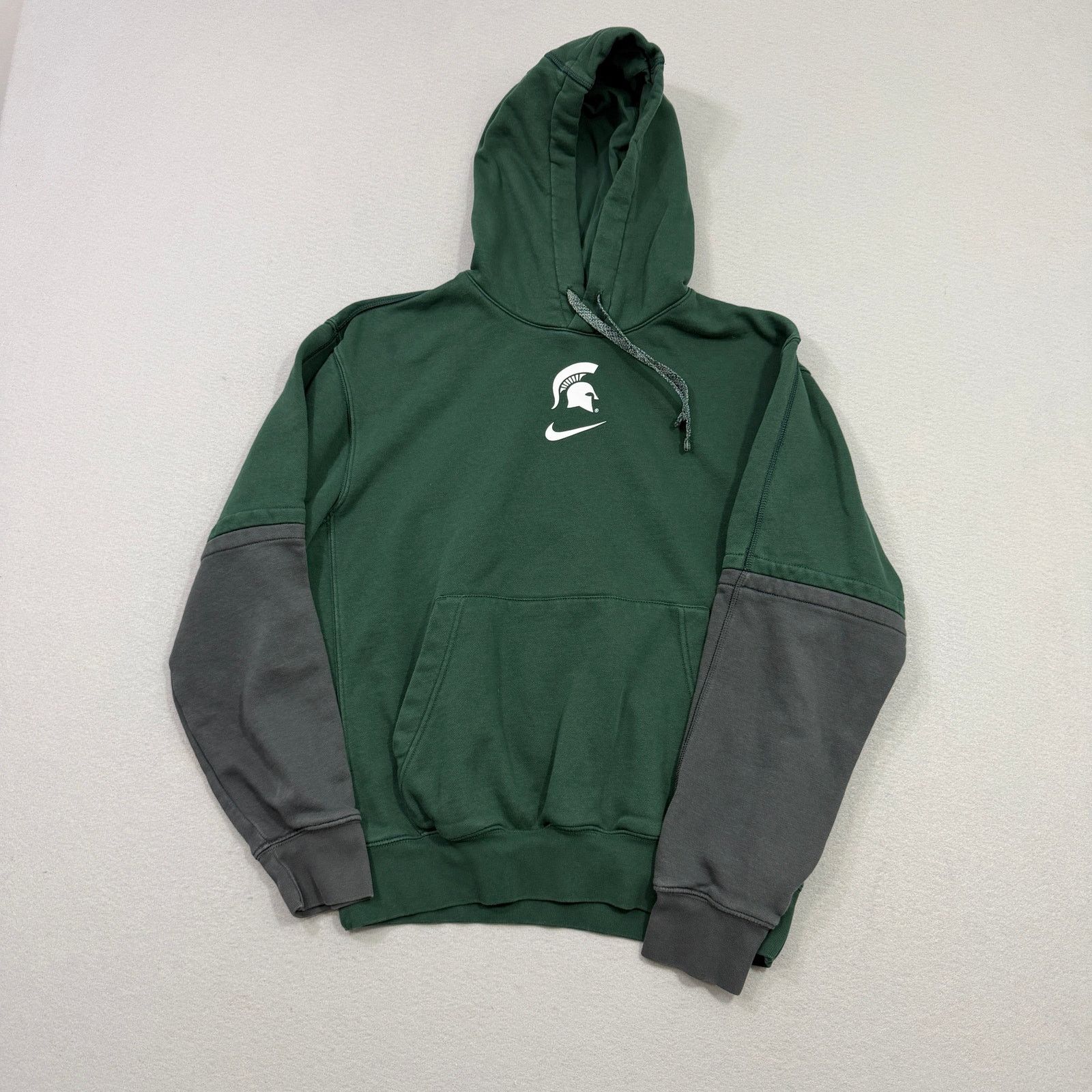 Nike Nike Michigan State Spartans Hoodie Men's Small Green Size US S / EU 44-46 / 1 - 1 Thumbnail