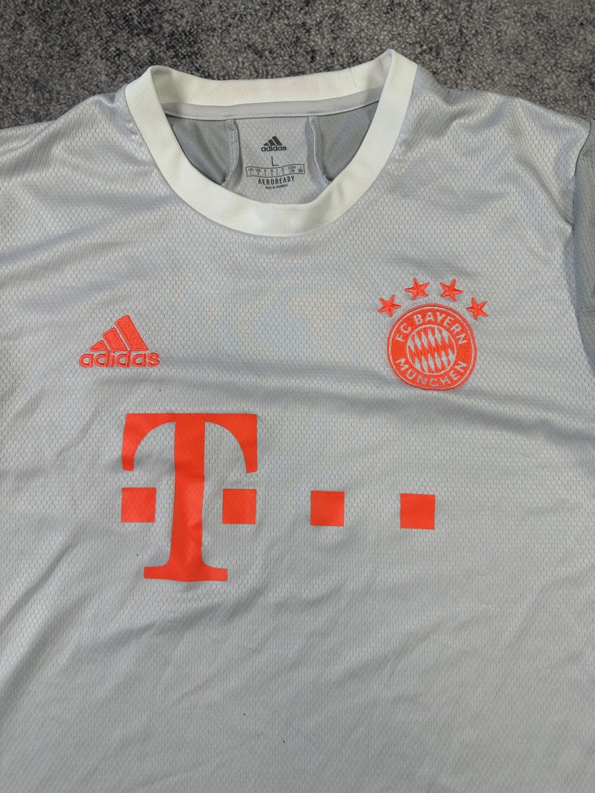 Adidas Adidas Bayern Munich 20/21 Soccer Jersey Blokecore Style L Size US L / EU 52-54 / 3 - 2 Thumbnail
