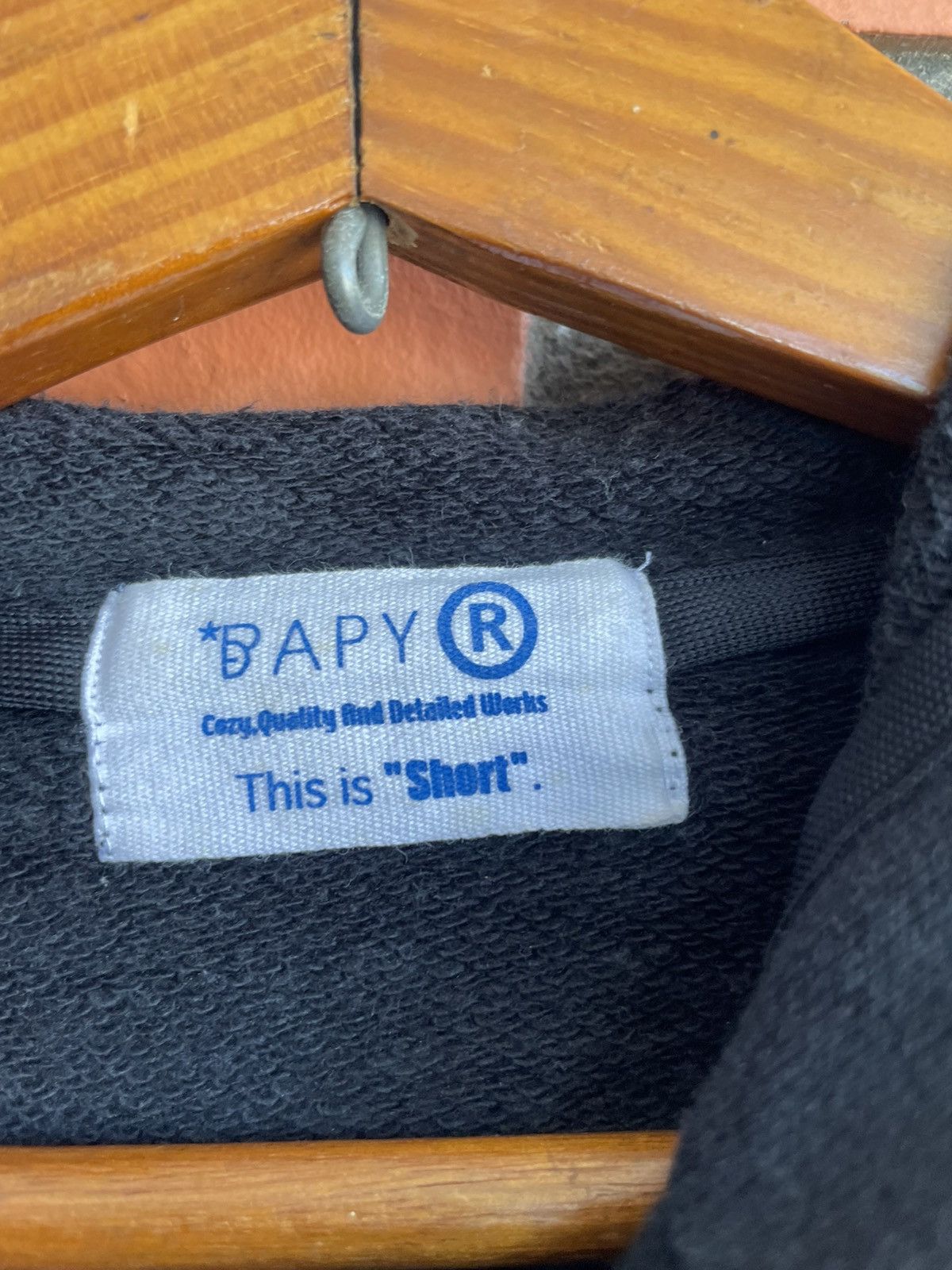 Bape A bathing ape Bapy Japan This Is Short hoodie big Logo riri Size US XS / EU 42 / 0 - 8 Thumbnail