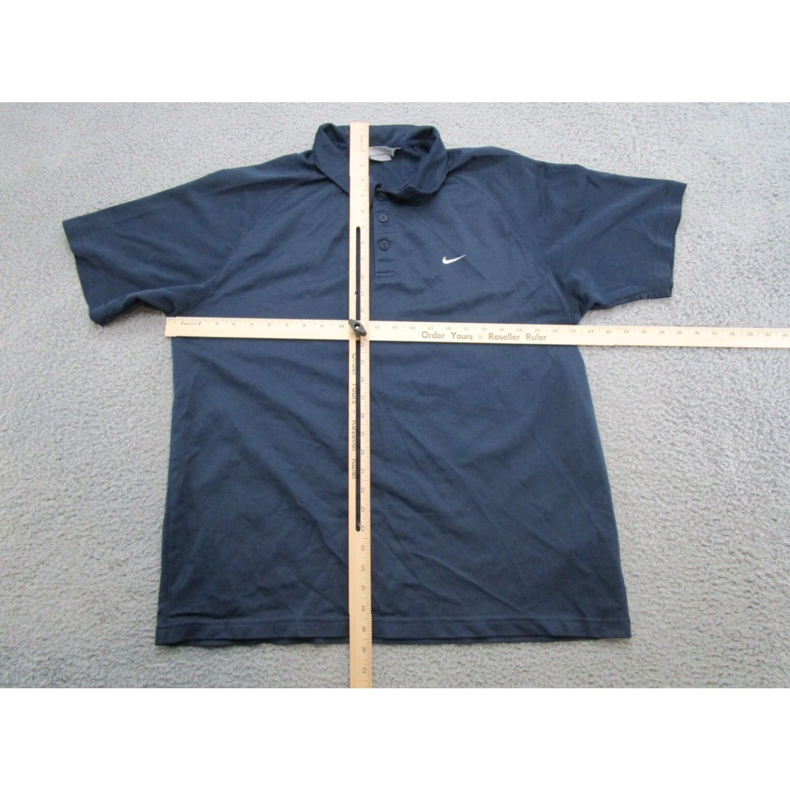 Nike Vintage Nike Golf Polo Shirt Mens 2XL Blue Mens - Nike Golf - Polo - 2XL - Navy Blue Size US XXL / EU 58 / 5 - 5 Thumbnail