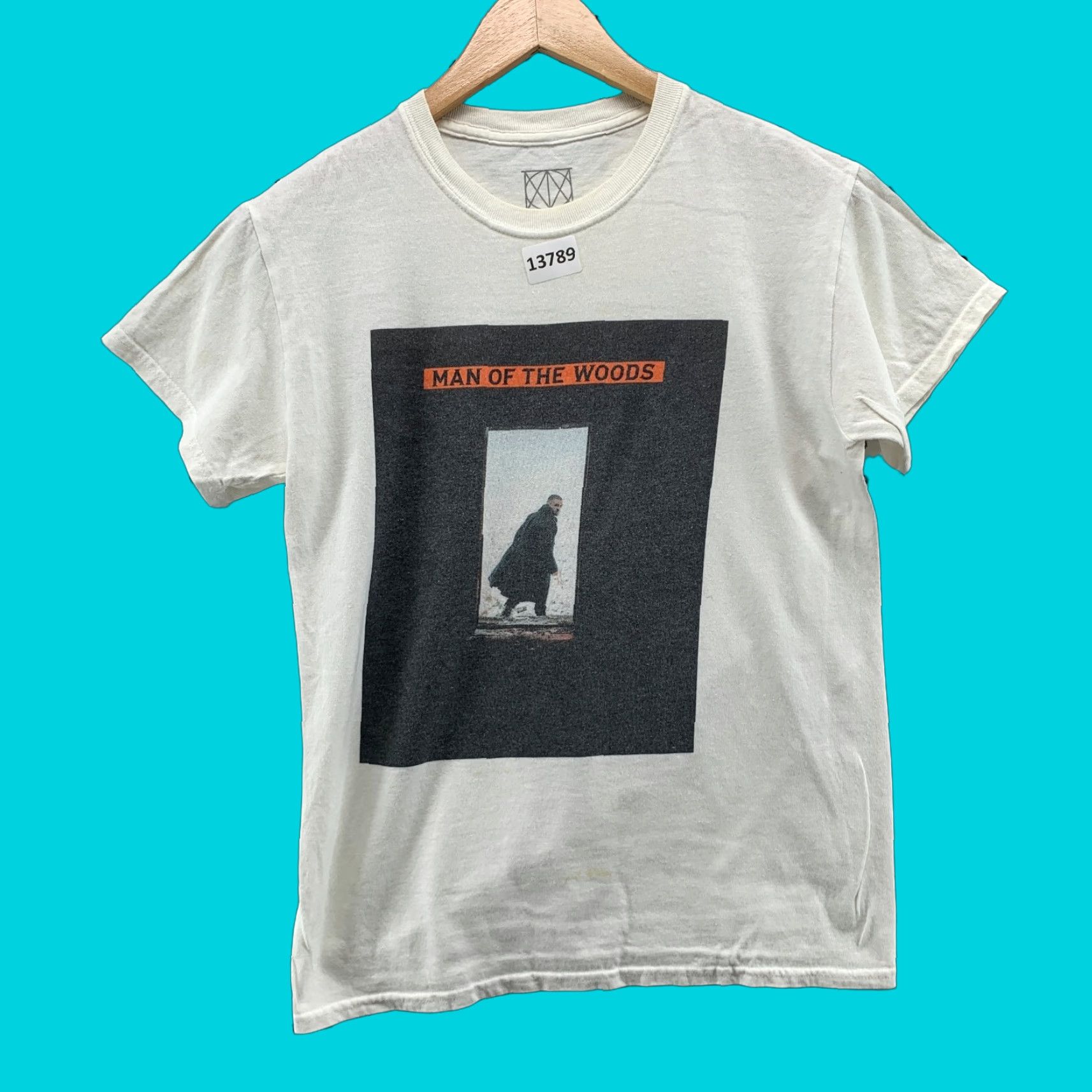 Vintage Justin Timberlake Shirt White Adult Small Short Sleeve Man Of The Woods Tour Music Graphic Print Size US 29 - 1 Thumbnail