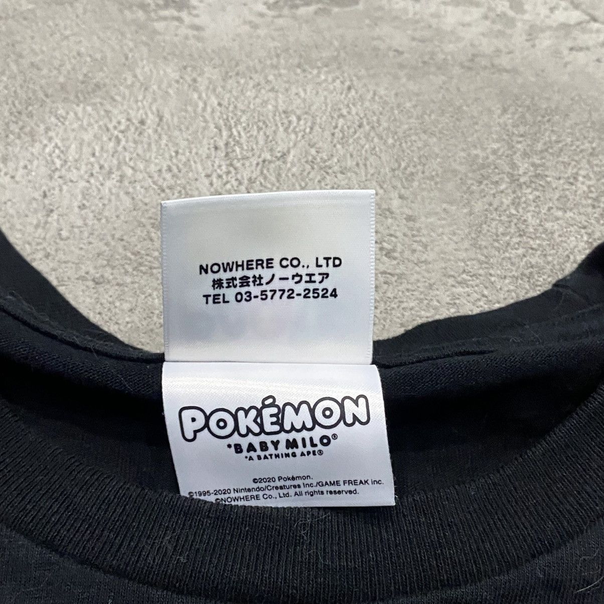 Bape × Pokemon Bape X Pokemon Black Zurade Tee Size US L / EU 52-54 / 3 - 5 Thumbnail
