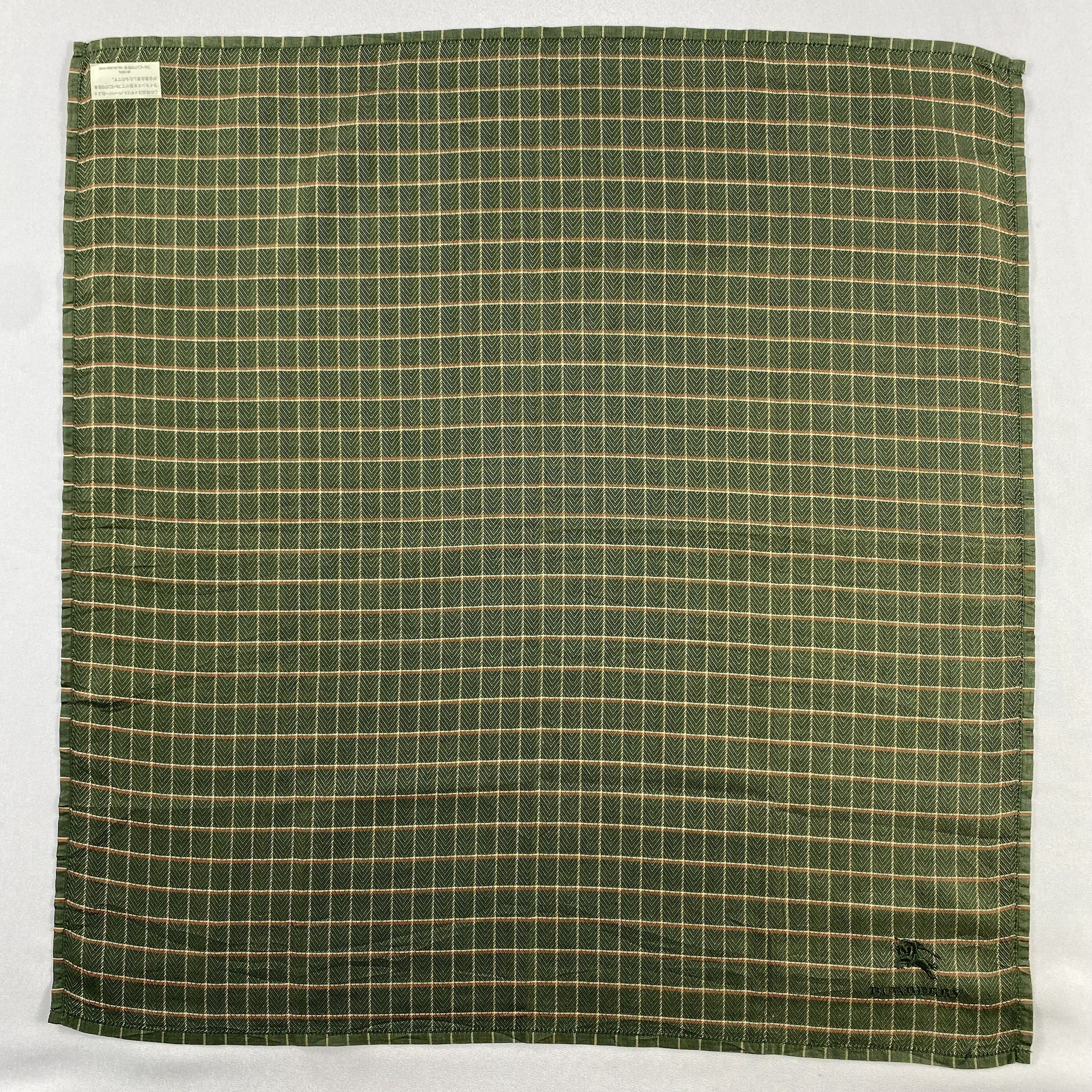 Burberry × Vintage Burberry Handkerchief / Neckerchief / Bandana-P550 Size ONE SIZE - 1 Thumbnail
