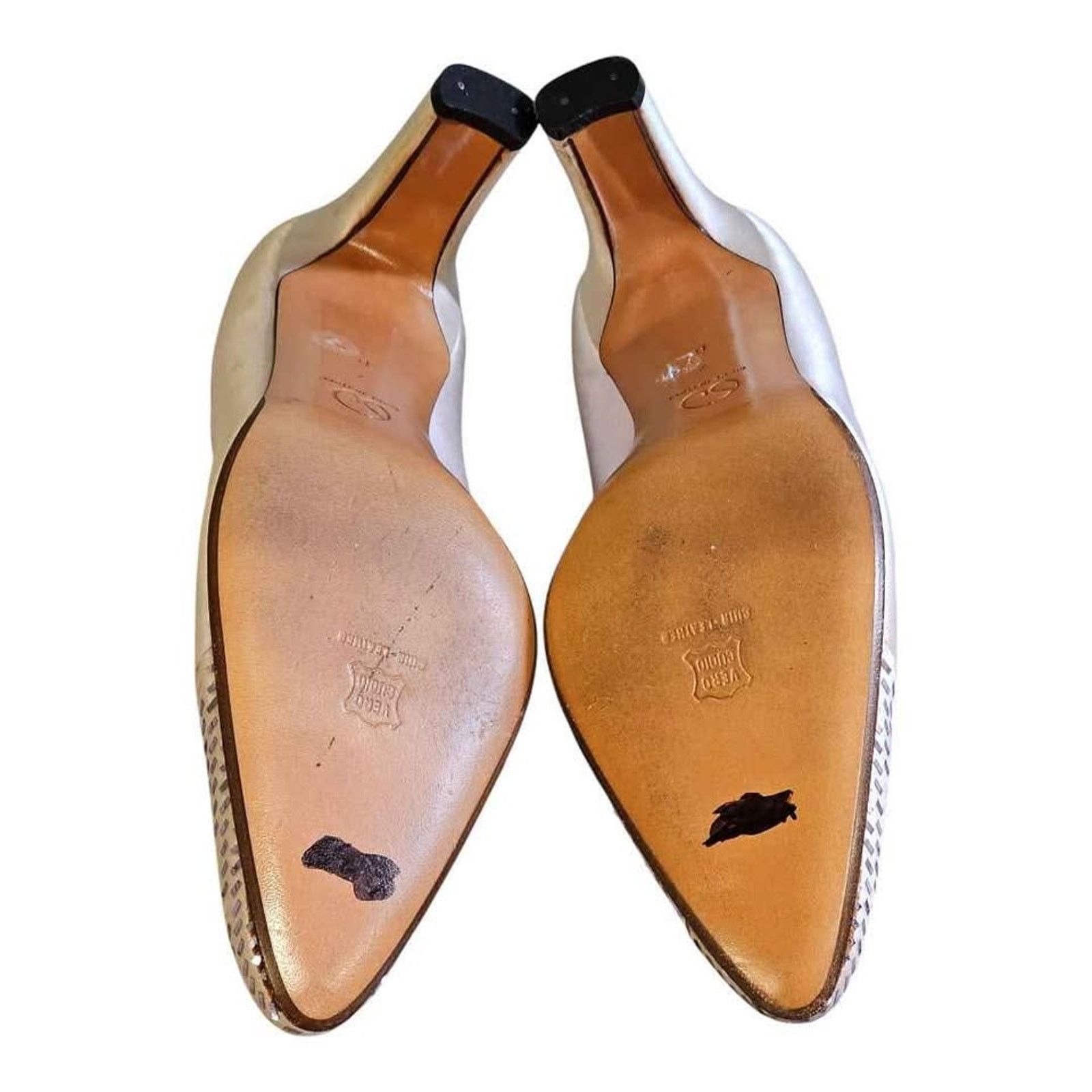 St. John St. John Satin Pumps Heels 7 Size US 7 / IT 37 - 7 Thumbnail