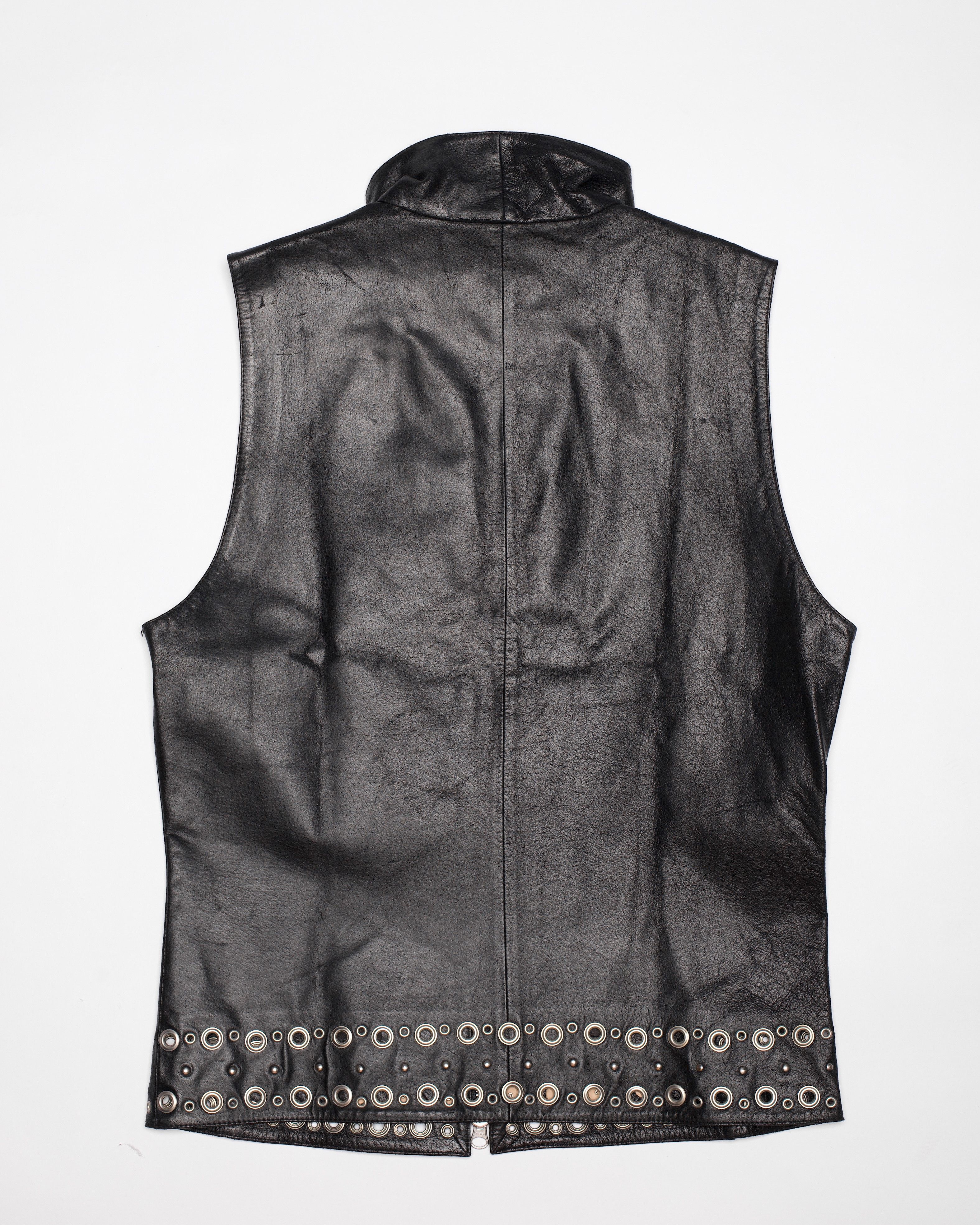 Yoshiyuki Konishi Yoshiyuki Konishi Leather Vest Size US L / EU 52-54 / 3 - 2 Thumbnail