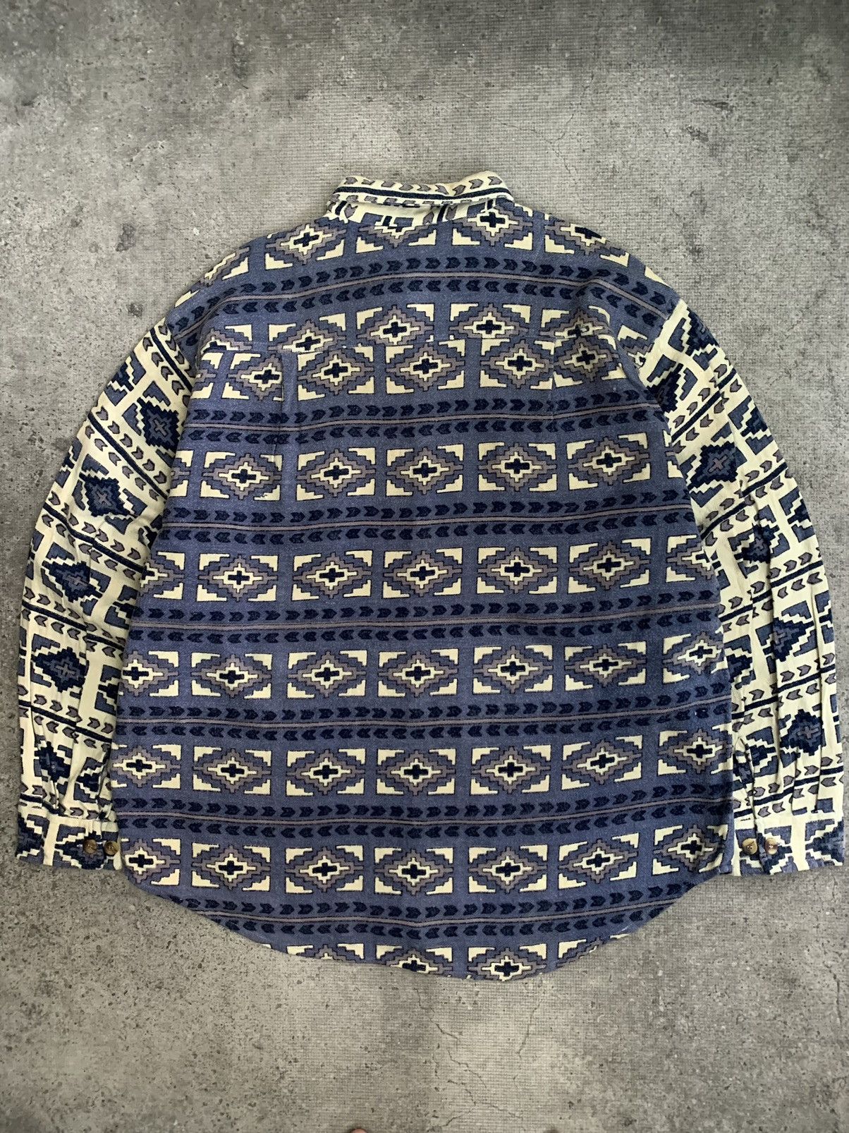 Japanese Brand × Vintage NAVAJO SHIRT FASION FITZ Size US XL / EU 56 / 4 - 2 Thumbnail
