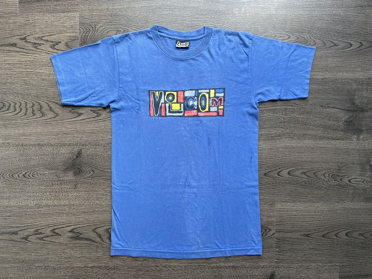 Volcom Vintage Volcom USA Skate / Surf T-Shirt Size US M / EU 48-50 / 2 - 2 Thumbnail