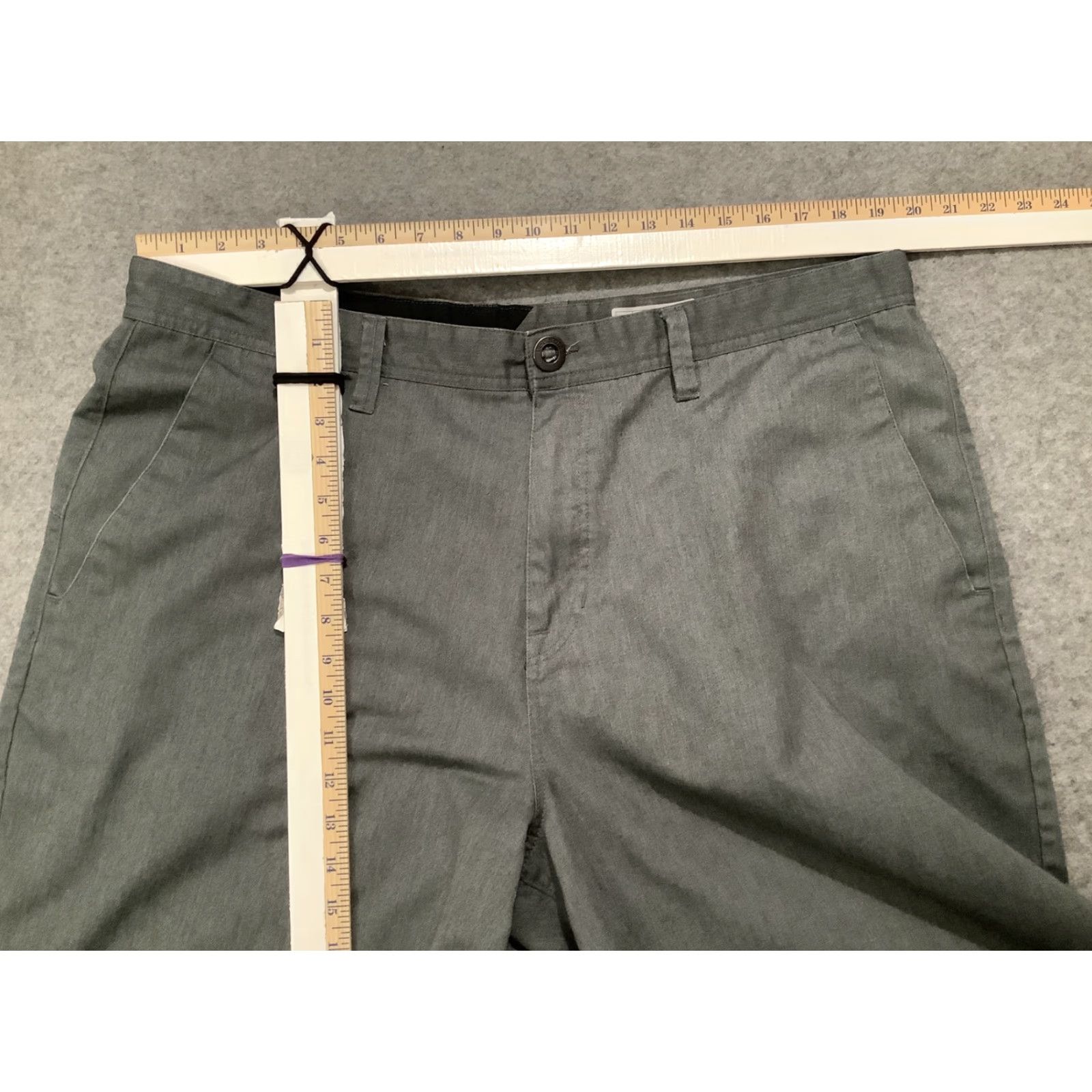 Volcom Volcom Mens Shorts 40 Waist Gray True To This Slash Pockets Skate Size US 40 / EU 56 - 5 Thumbnail