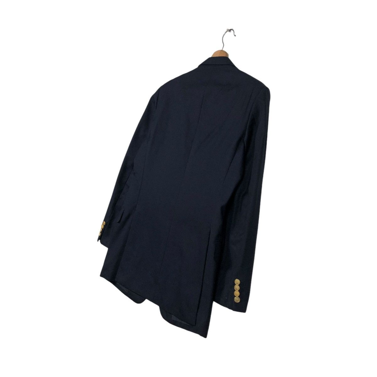 Burberry 🔥VINTAGE BURBERRYS COATS JACKET DOUBLE BREAST GOLDEN BUTTON Size US M / EU 48-50 / 2 - 12 Thumbnail