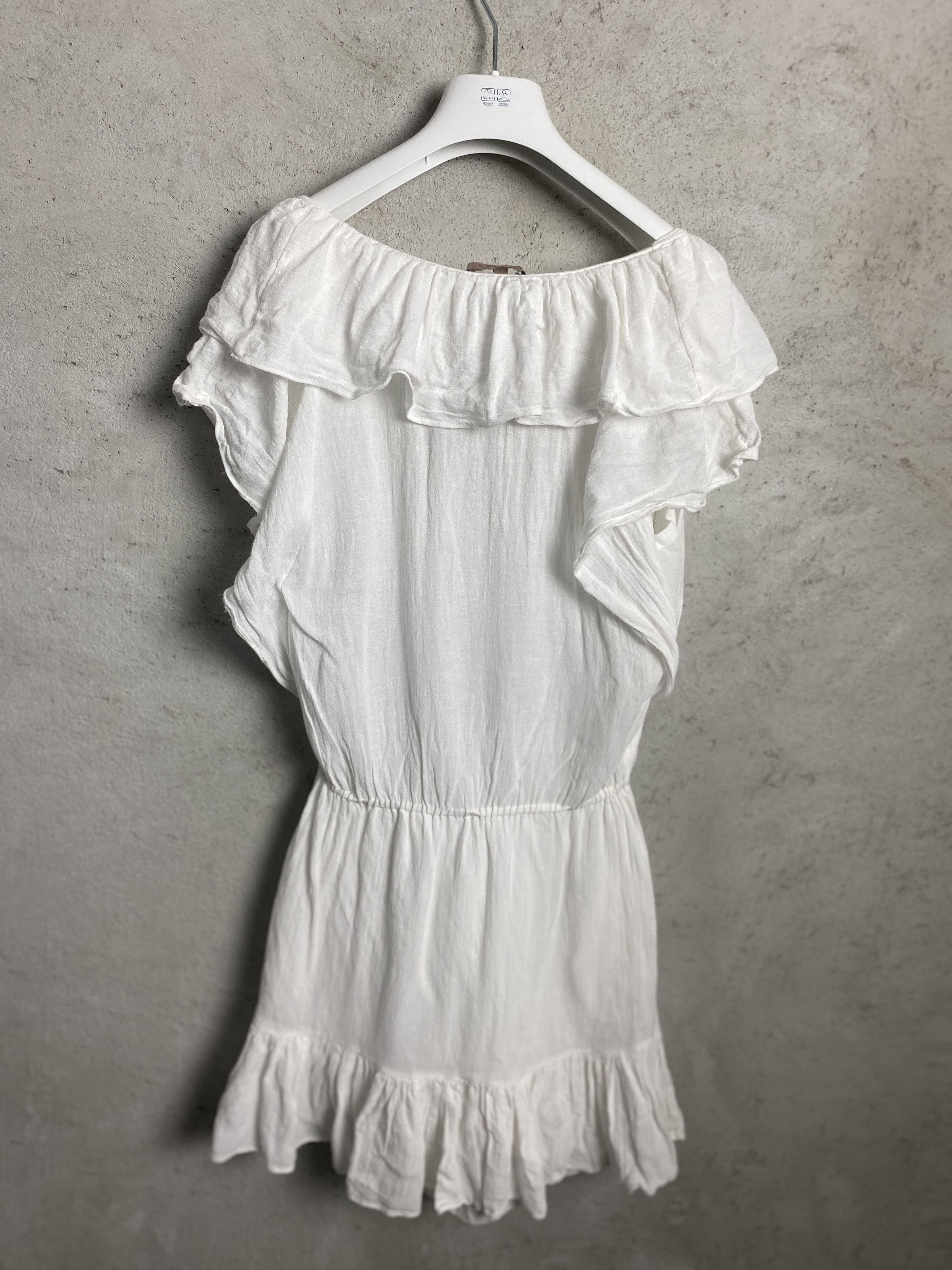 Sandro Sandro viscose linen mini dress boho casual formal Size M / US 6-8 / IT 42-44 - 6 Thumbnail