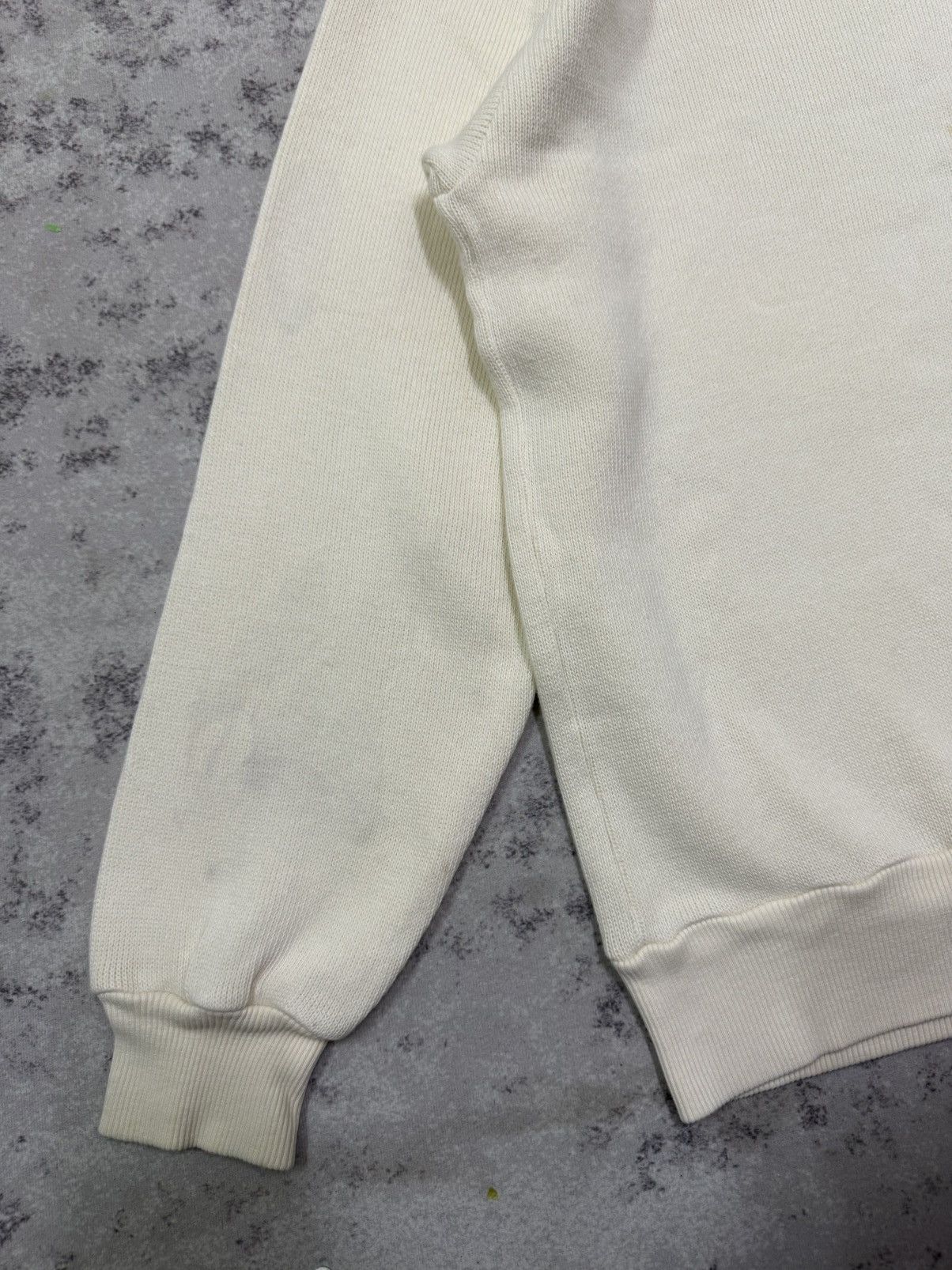 Lacoste Vintage Chemise Lacoste Chest Logo Knit Sweatshirt Size US S / EU 44-46 / 1 - 12 Thumbnail