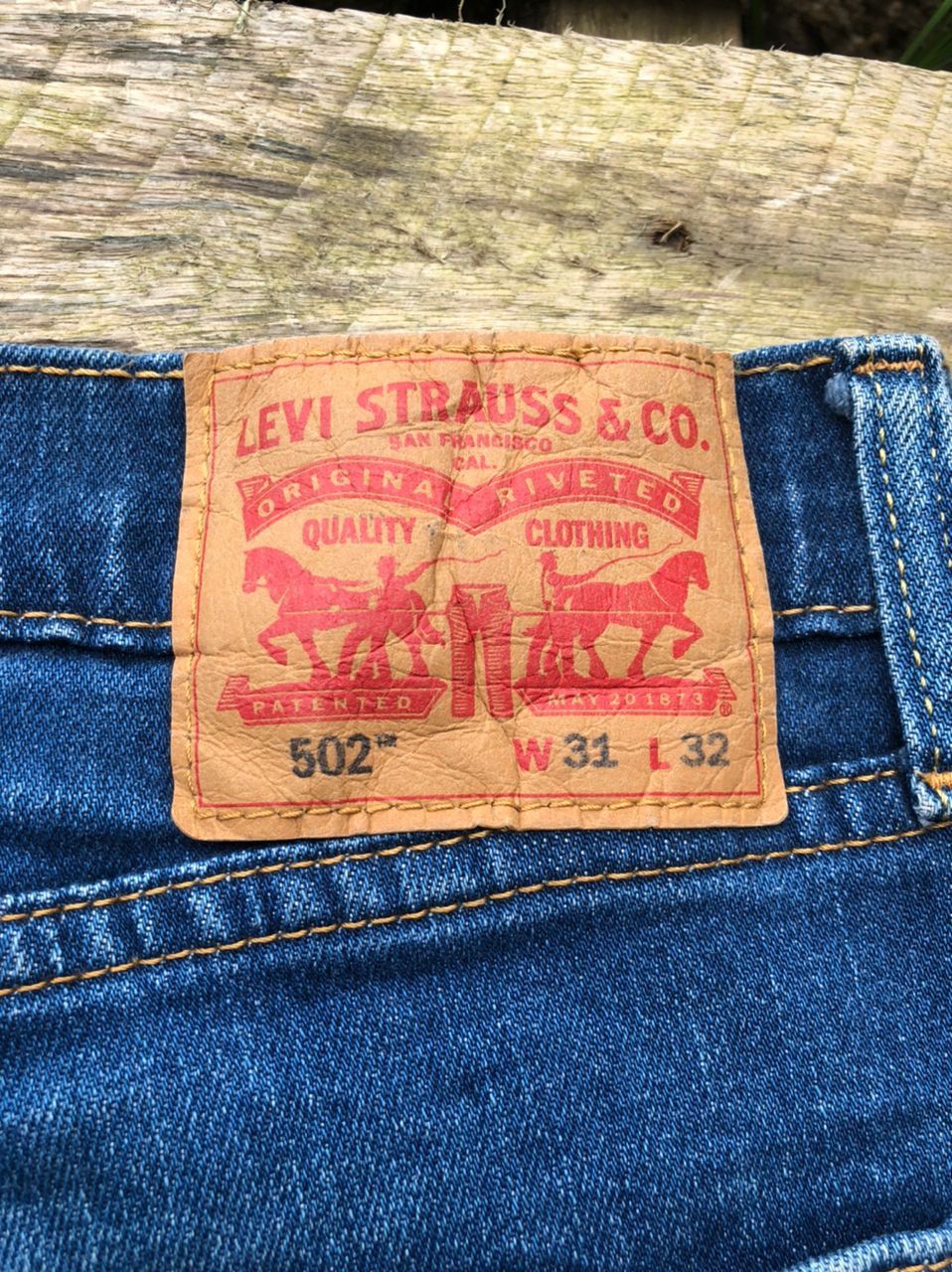 Levi's × Vintage Vintage Levi's 502 Denim Jeans Distressed Size US 31 - 3 Thumbnail