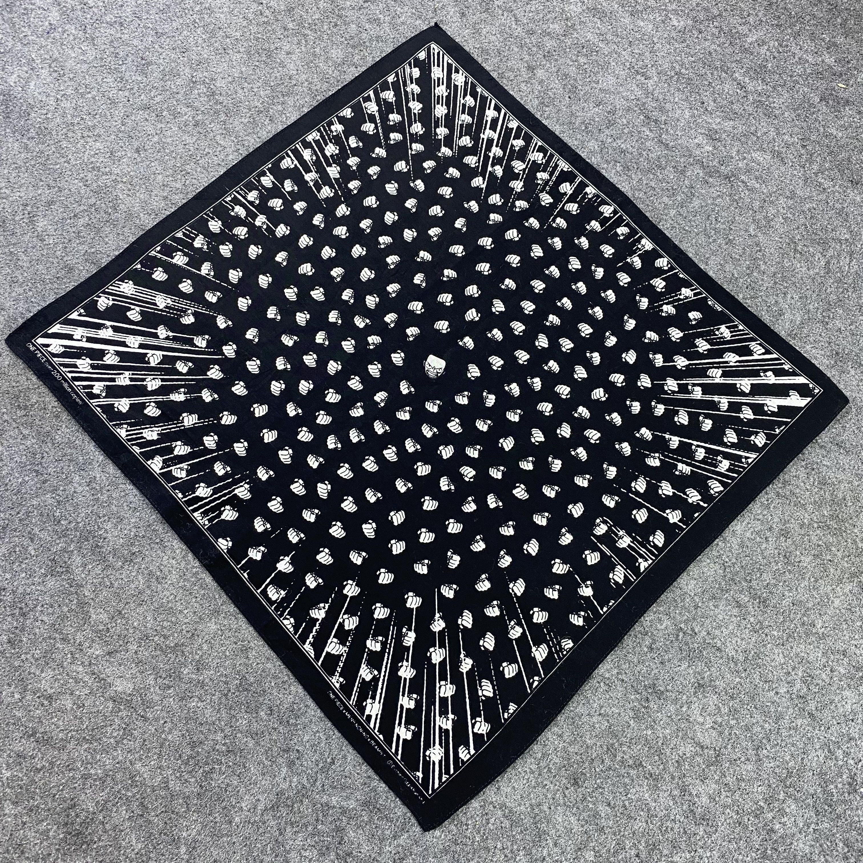 Anime × One Piece × Vintage One Piece Handkerchief / Bandana / Neckerchief-B685 Size ONE SIZE - 4 Thumbnail