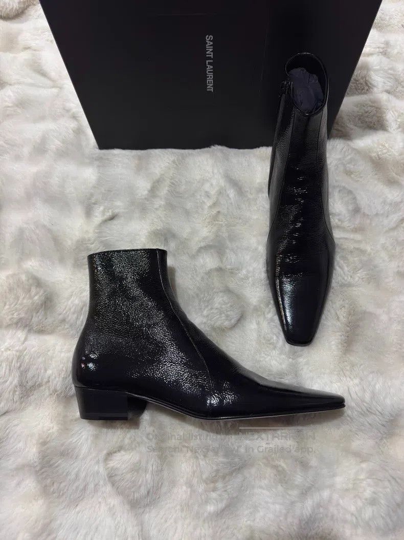 Saint Laurent Paris Saint Laurent Paris Boots Size US 9 / EU 42 - 2 Thumbnail