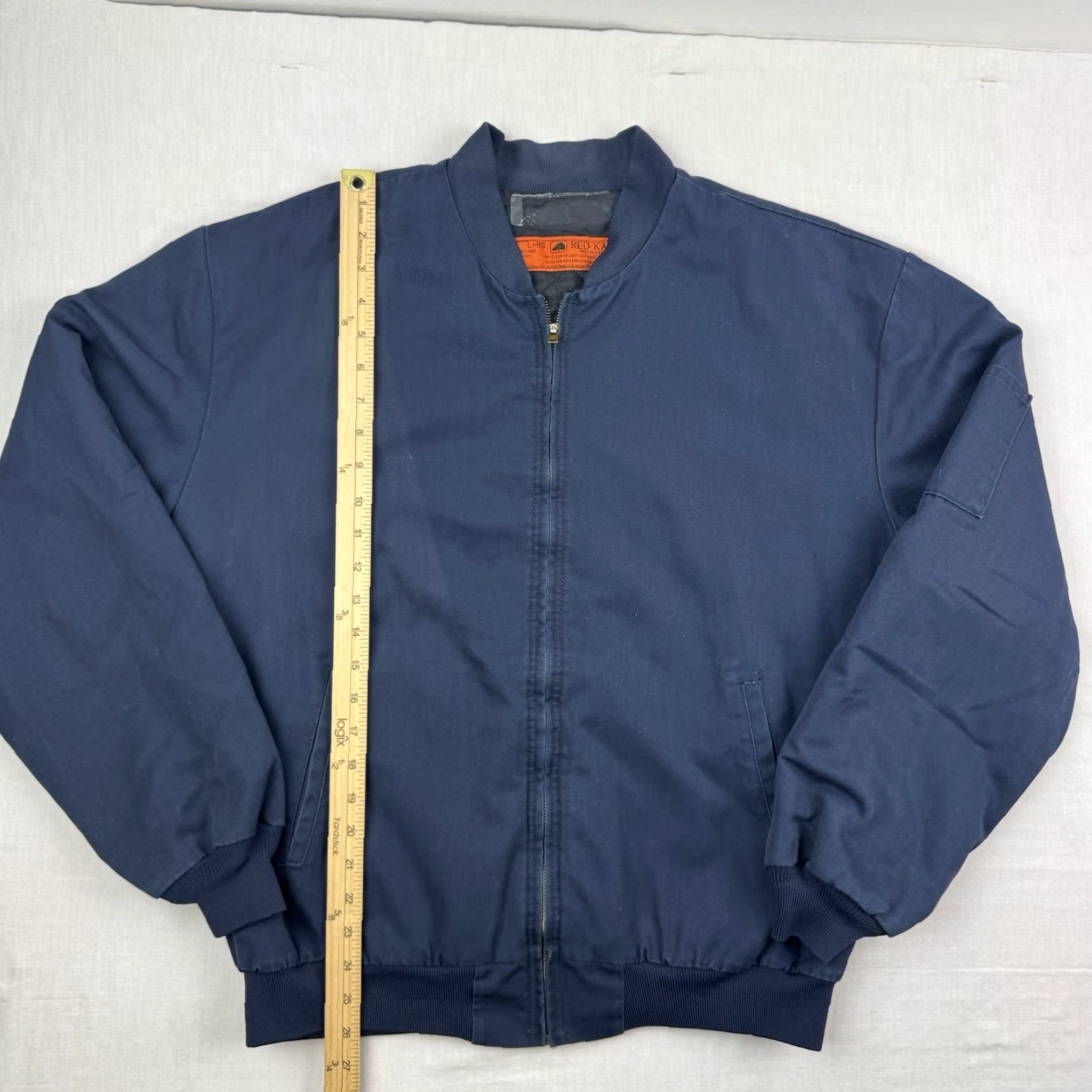Red Kap Vintage Red Kap Jacket Adult Large Blue Workwear Hipster Grunge Made In USA Size US L / EU 52-54 / 3 - 4 Thumbnail