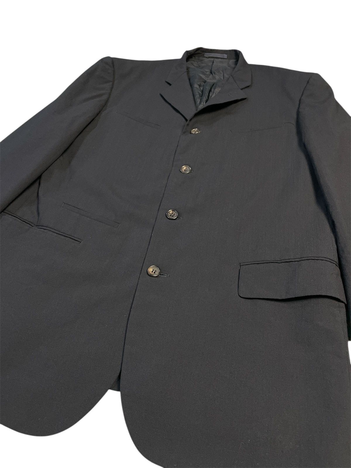 Comme des Garcons AD1993 Vintage Comme des Garcons Wool Blazer Coat Size US M / EU 48-50 / 2 - 2 Thumbnail