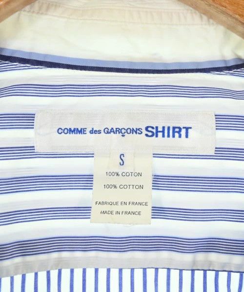 Comme des Garcons SHIRT Shirt Striped Switching Short Sleeve Size US S / EU 44-46 / 1 - 3 Thumbnail