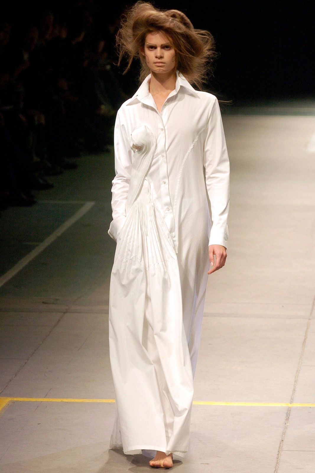 Yohji Yamamoto 🔥VINTAGE 2005 SPRING SUMMER DRESS YOHJI YAMAMOTO RUNWAY Size M / US 6-8 / IT 42-44 - 1 Thumbnail