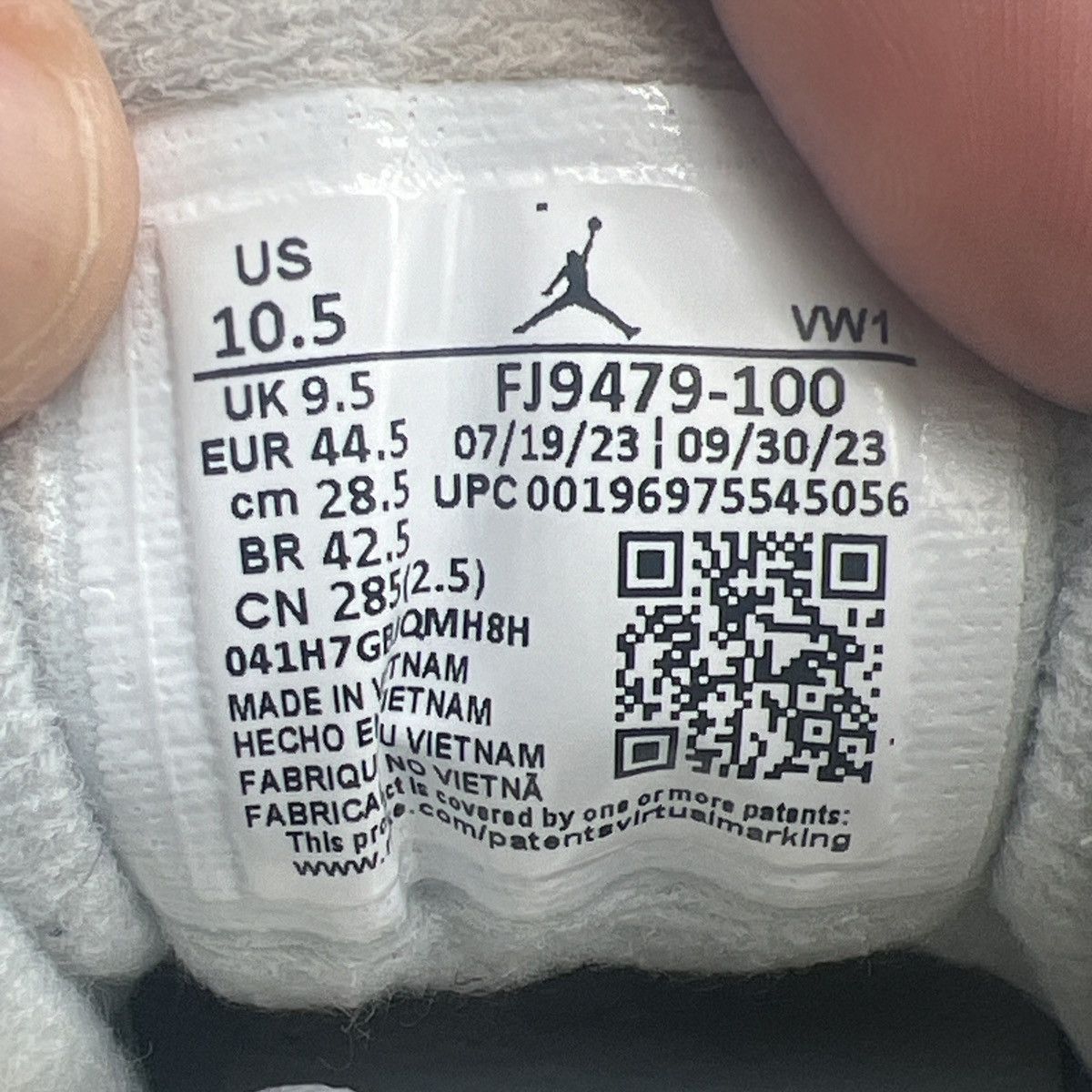 Jordan Brand Air Jordan 3 Craft ivory Size US 10.5 / EU 43-44 - 8 Thumbnail