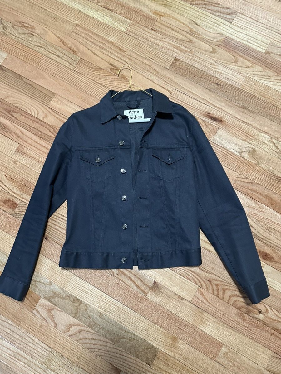 Acne Studios ANCE STUDIOS NAVY DENIM JACKET Size US S / EU 44-46 / 1 - 1 Thumbnail