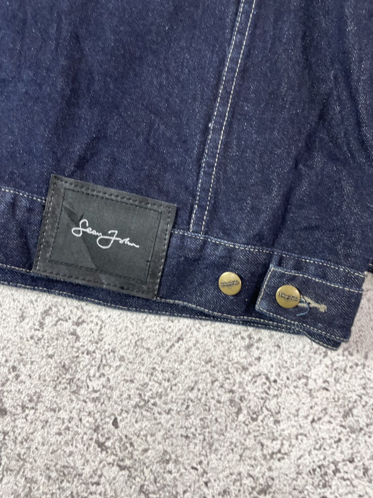 Rap Tees 2000s Sean John Hiphop DMX Rap Beautiful Jeans Jacket Denim Size US XL / EU 56 / 4 - 6 Thumbnail