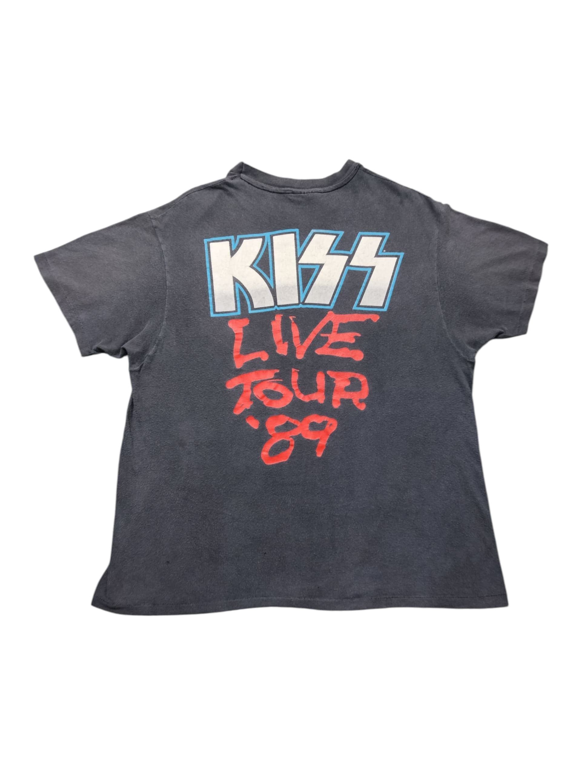 KISS Vintage Kiss Live Tour'89 Size US XL / EU 56 / 4 - 2 Thumbnail