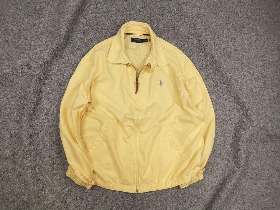 Polo Ralph Lauren Vintage Polo Ralph Lauren yellow Jacket 90’s Baggy Retro Size US XL / EU 56 / 4 - 1 Thumbnail