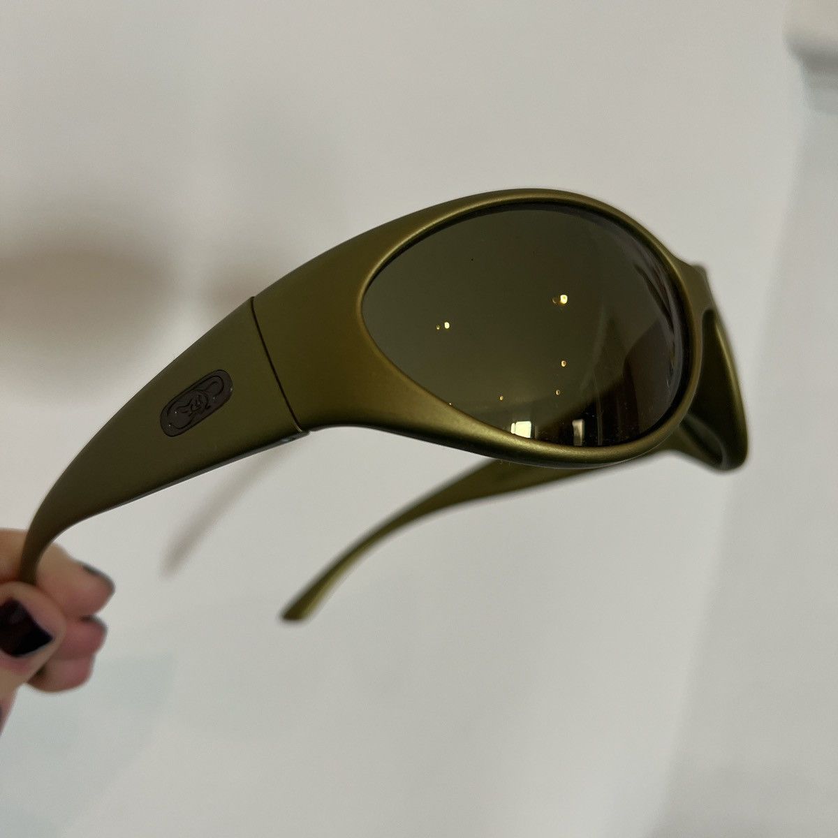 Crap Eyewear Brand new crap eyewear dark green sunglasses Size ONE SIZE - 1 Thumbnail