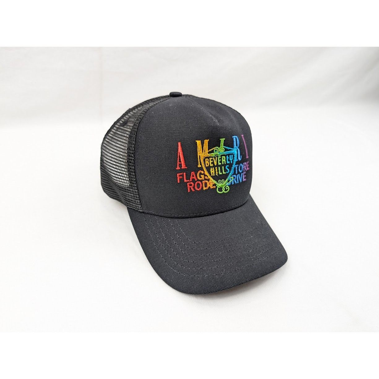 Amiri o1rshd1 Q:3 / Size: OS / Baseball Cap / Hat in Black/Rainbow Size ONE SIZE - 4 Thumbnail