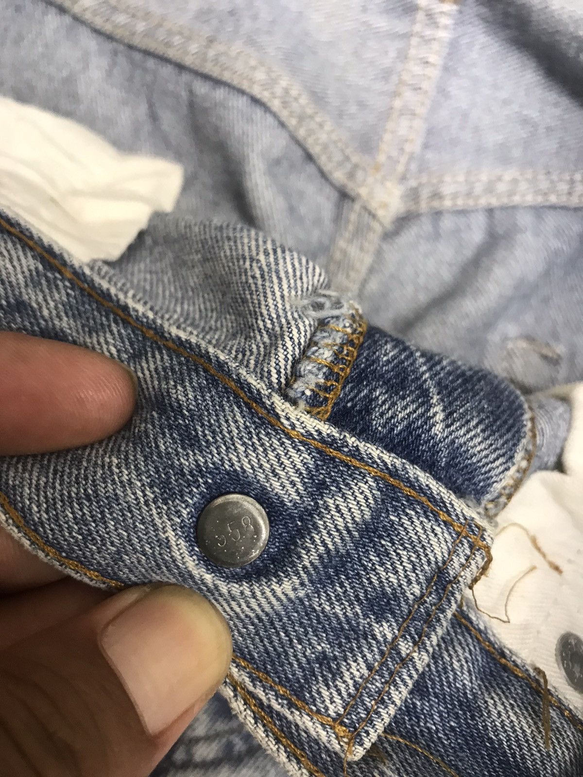 Levi's Vintage Levis 501 Light wash Distressed Jeans Size US 30 / EU 46 - 13 Thumbnail