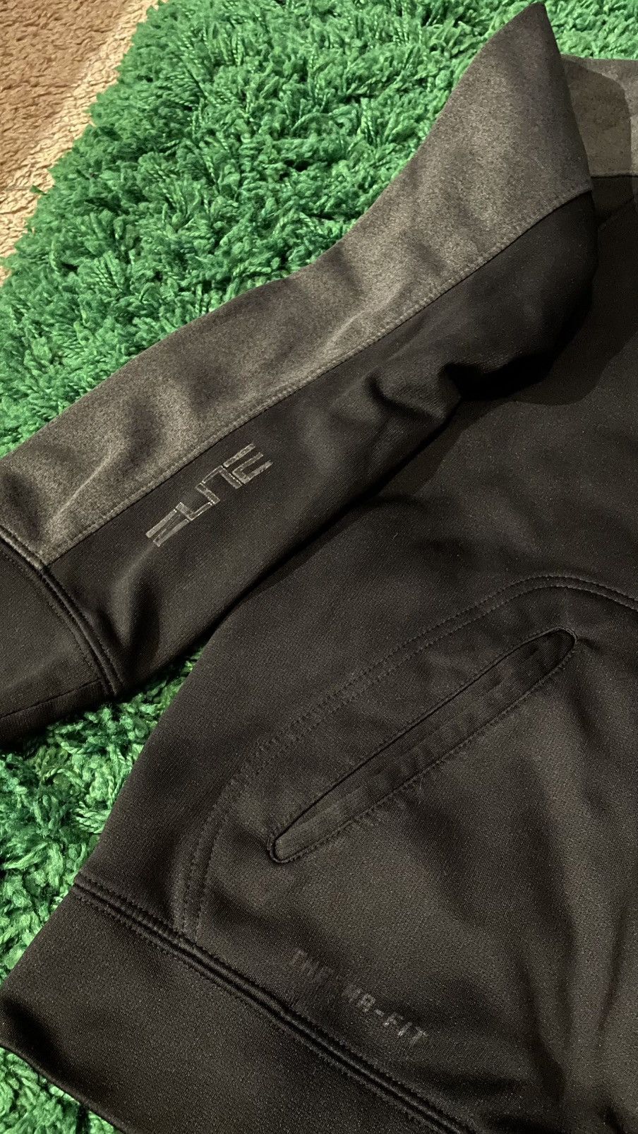 Nike Elite Zip Basketball Hoodie Large Black Activewear Jacket Size US L / EU 52-54 / 3 - 4 Thumbnail
