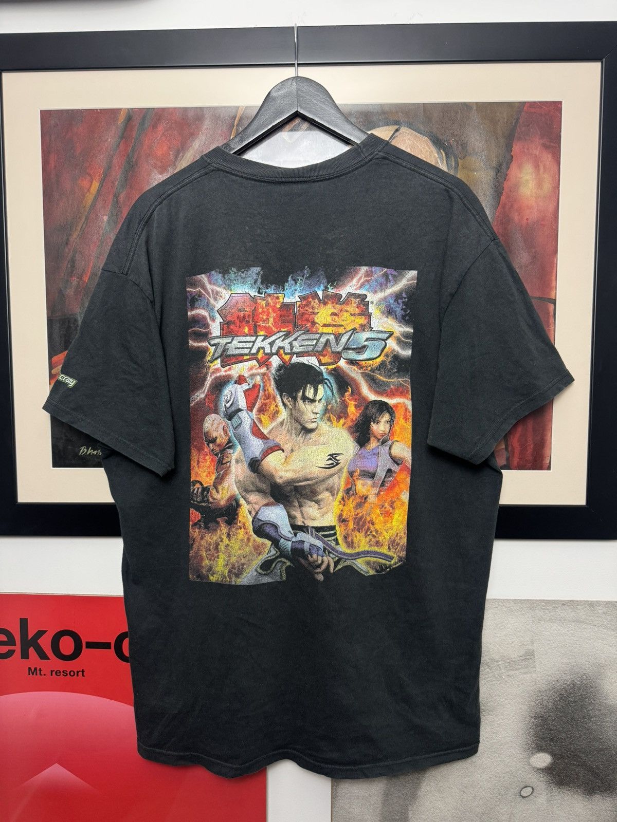Playstation Vintage Tekken 5 Namco Game Promo Tee 2004 Og Washed Hanes Size US XL / EU 56 / 4 - 1 Thumbnail