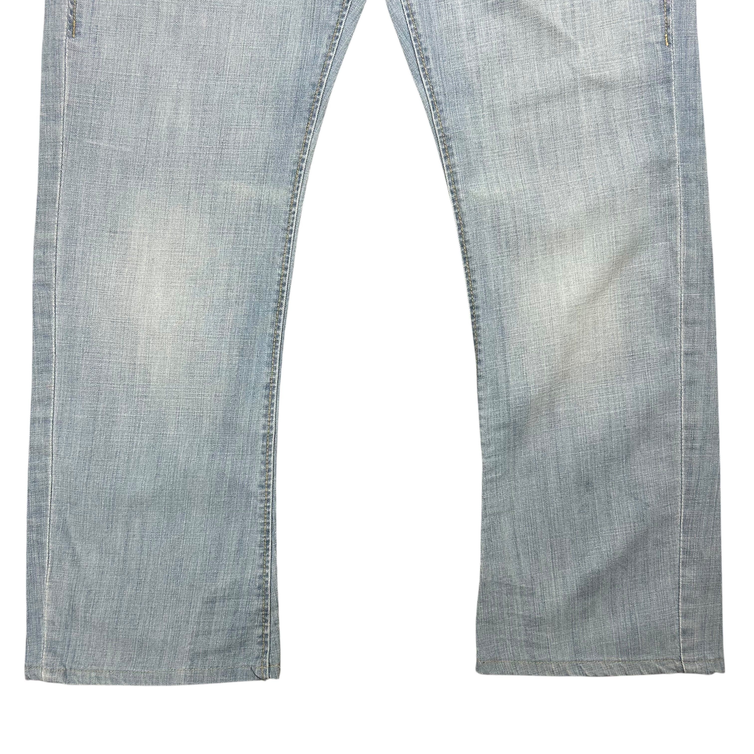 Energie Energie Morris Bootcut Flared Light Wash Denim Jeans W34L34 Size US 34 / EU 50 - 6 Thumbnail