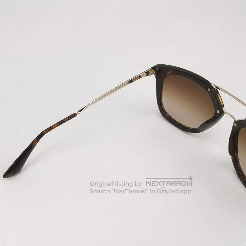 Prada Prada Logo Oversized Sunglasses. Size ONE SIZE - 5 Thumbnail