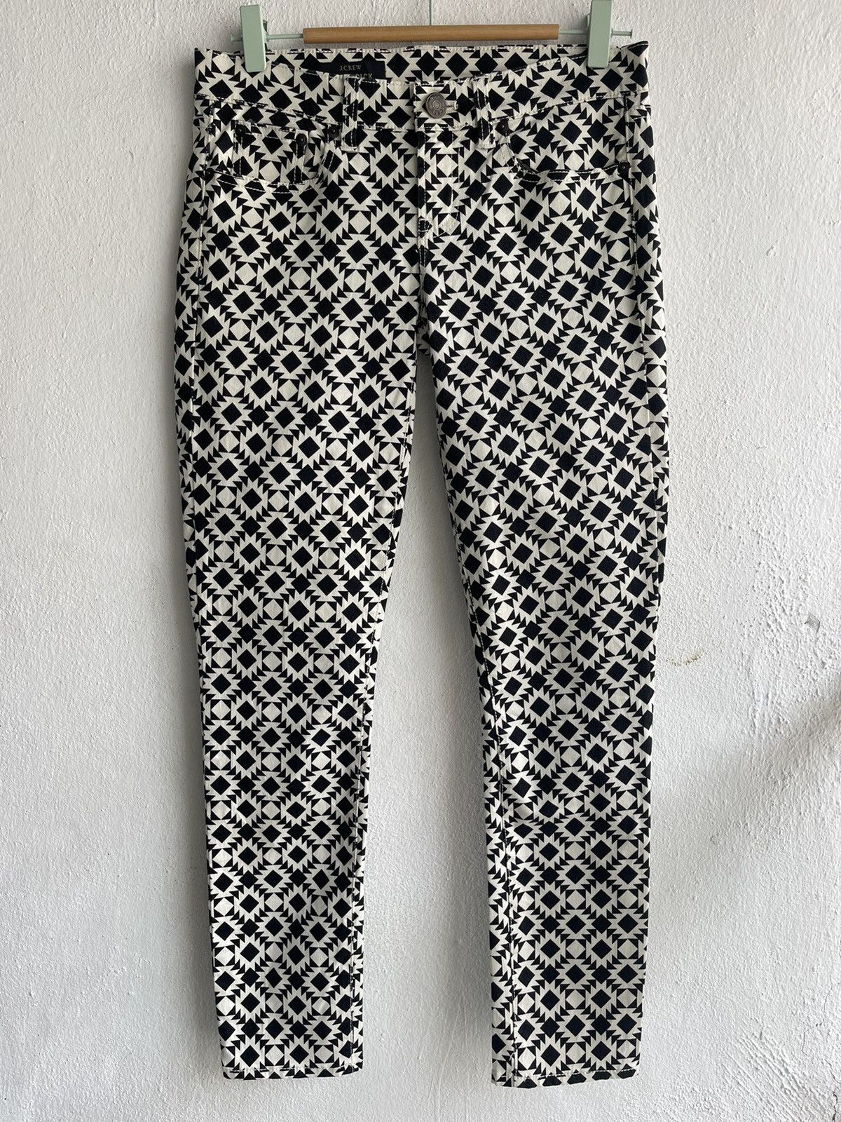 Japanese Brand Inspired “Hysteric Glamour Houndstooth Skinny Pants” Size 29" - 3 Thumbnail
