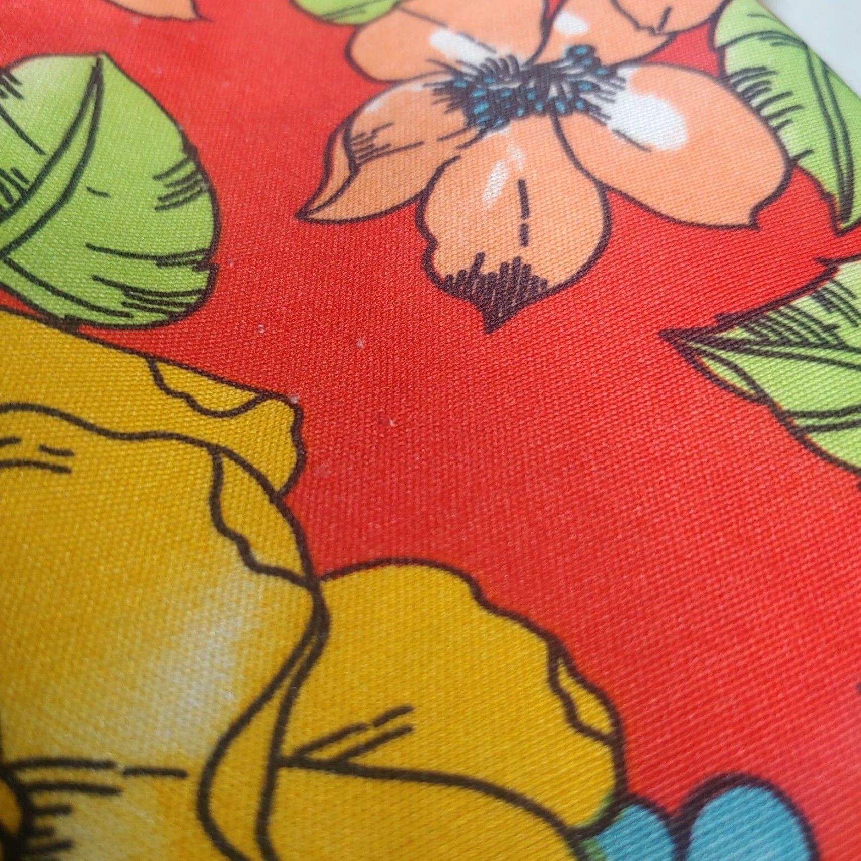 Vintage VINTAGE Robe Women's Kimono Maxi Floral Red Polyester Stretch M Medium - 54" Long, Long Sleeve, Zip & Tie Closure, Machine Washable, 70s Lounge Gown Size ONE SIZE - 5 Thumbnail