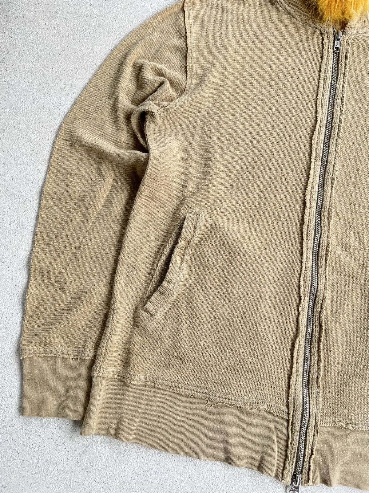 Le Grande Bleu (L.G.B.) Global Work Japan Distressed Fur zip Hoodie LGB if6w9 Style Size US M / EU 48-50 / 2 - 4 Thumbnail