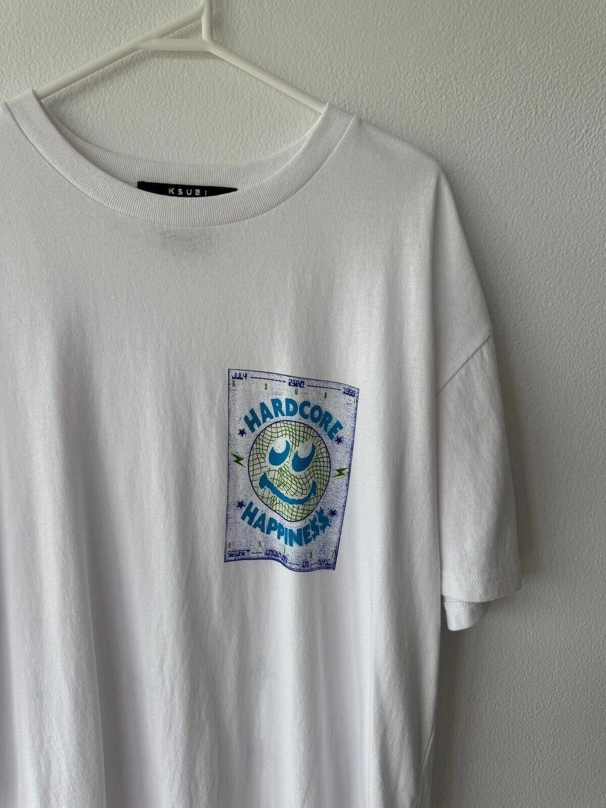 Ksubi new ksubi tee t shirt mens medium m biggie white hardcore Size US M / EU 48-50 / 2 - 2 Thumbnail