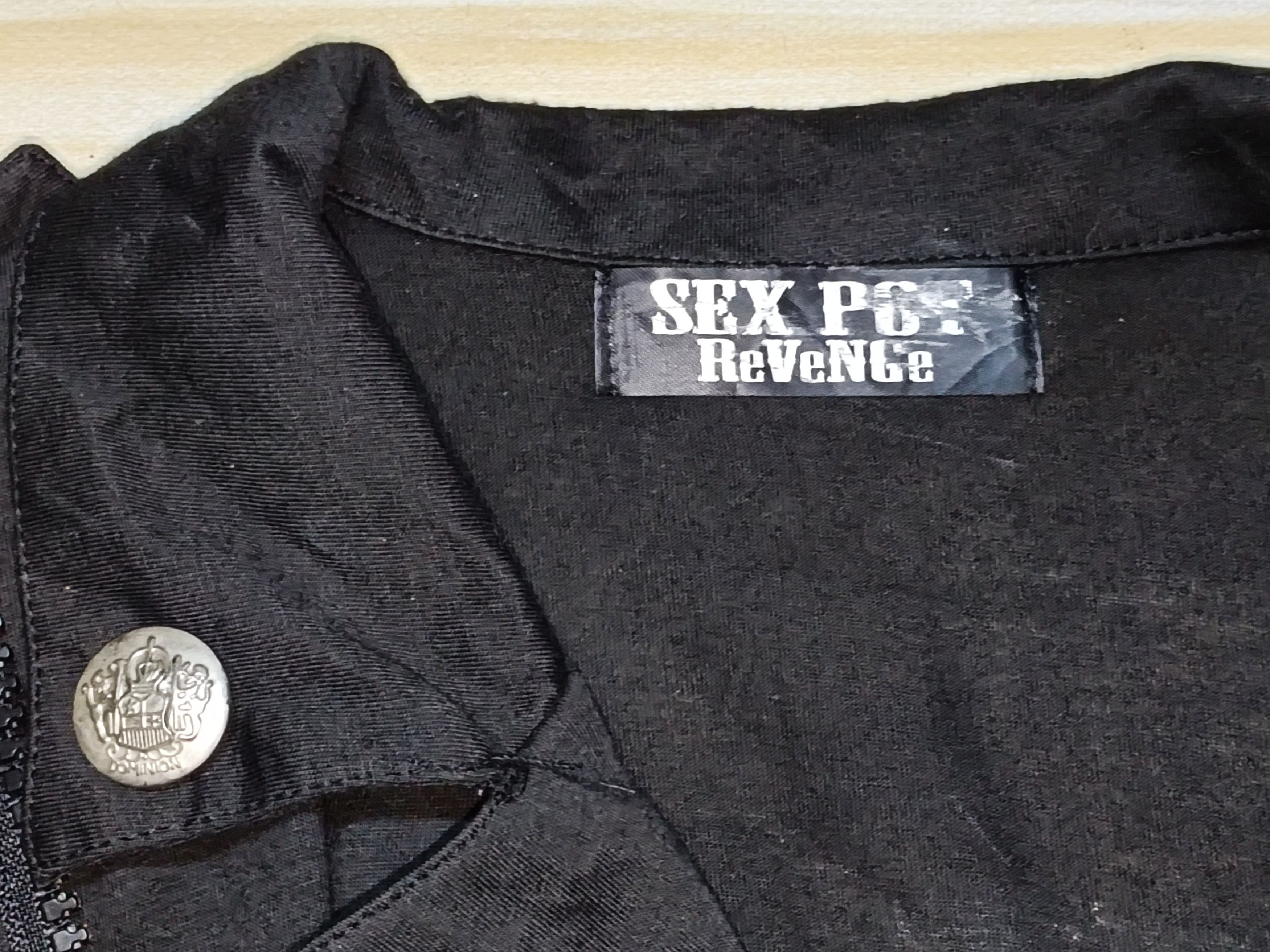 14th Addiction × Le Grande Bleu (L.G.B.) Japanese Punk Goctic Sex PotRevenge Punk Studded Vest Jacket Size US M / EU 48-50 / 2 - 4 Thumbnail