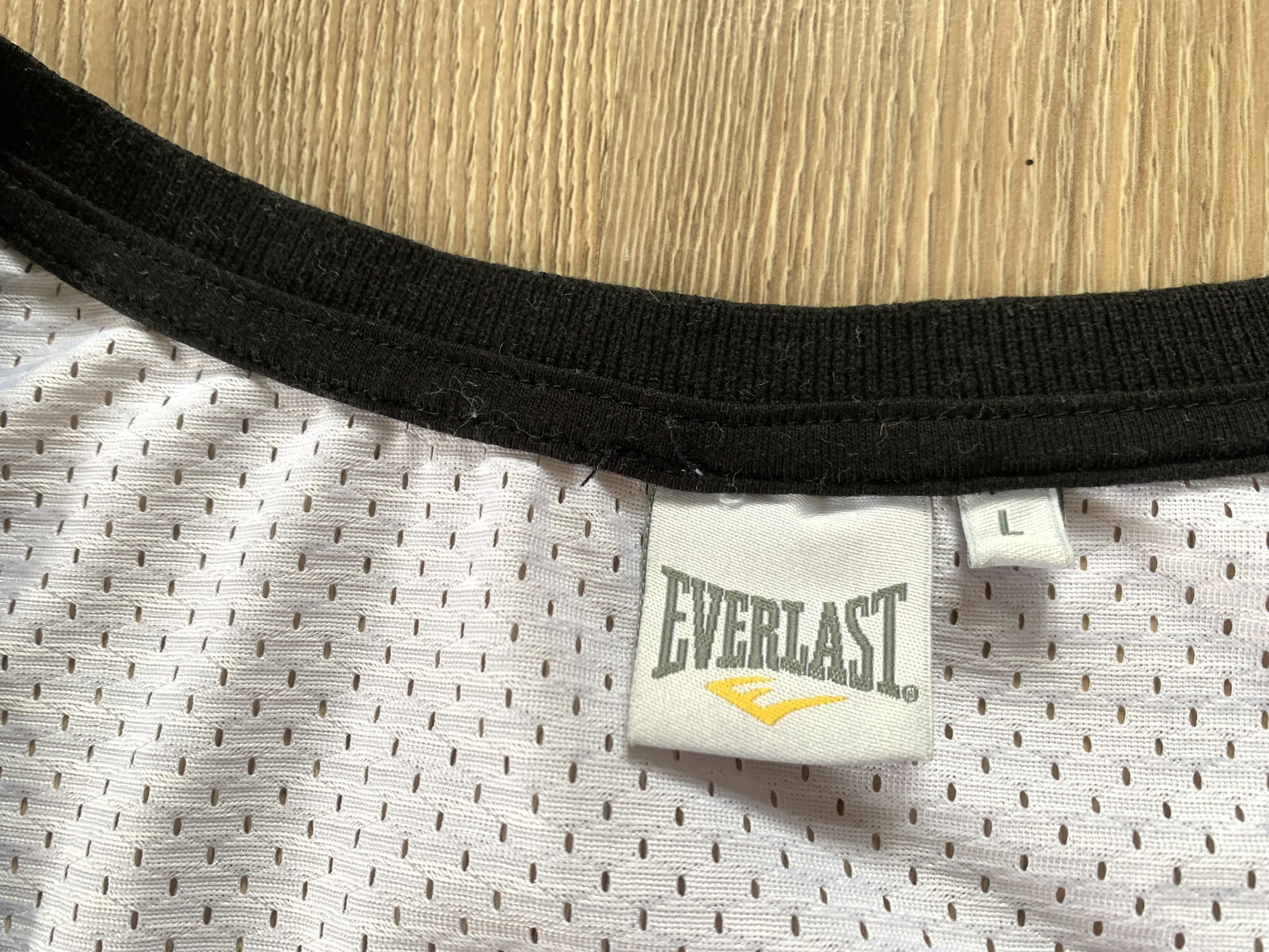 Everlast × Vintage White Everlast Mesh Printed Tank Top Size US L / EU 52-54 / 3 - 6 Thumbnail