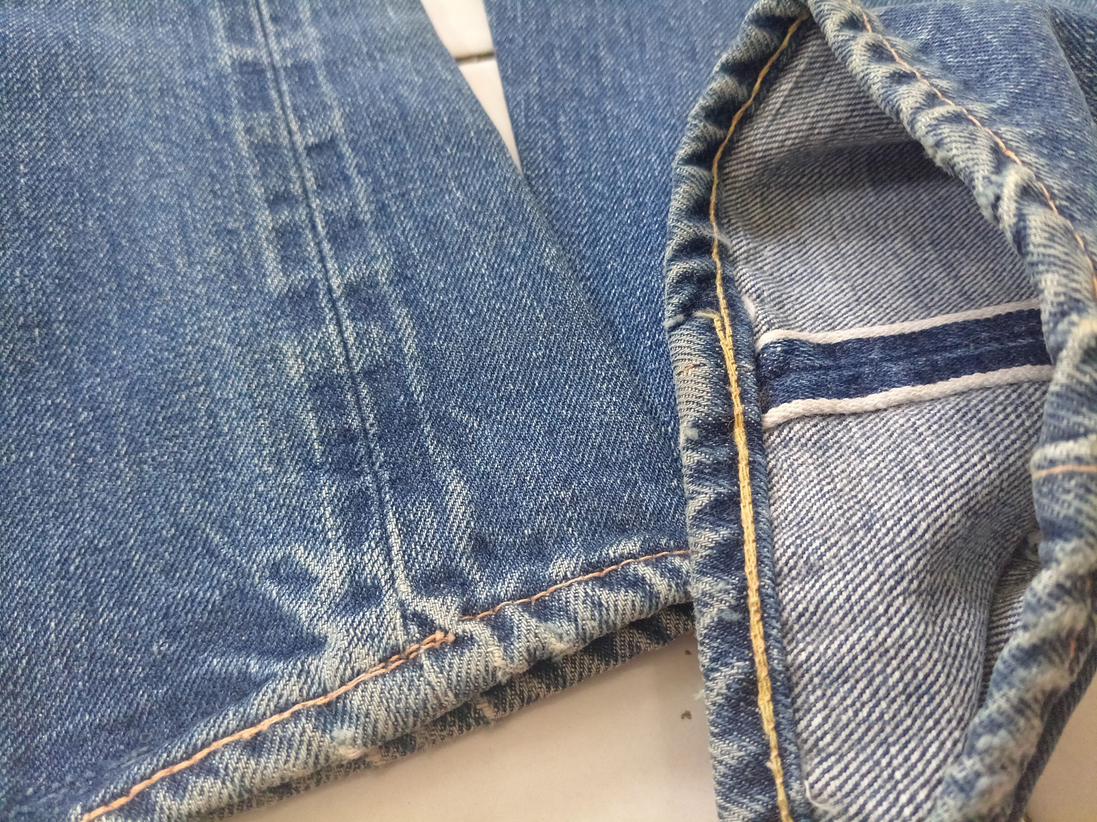Levi's Vintage 70's levis 302 big E kids size 24 inc Size US 26 / EU 42 - 4 Thumbnail