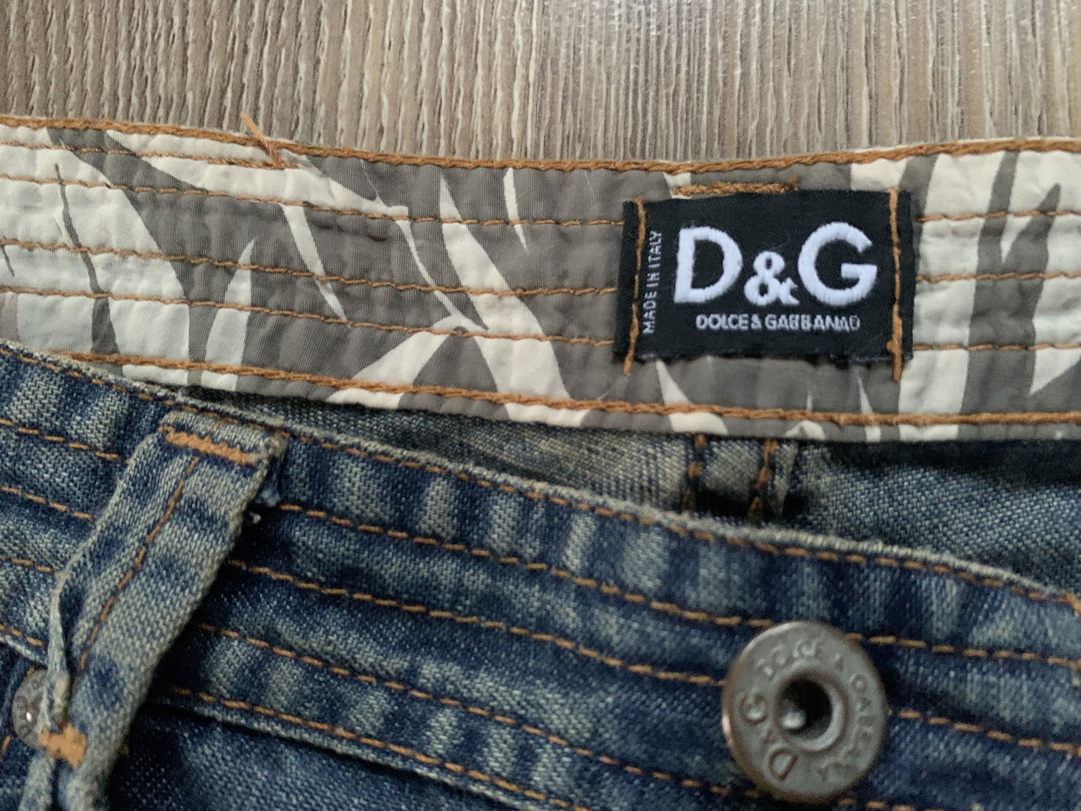 Dolce & Gabbana Vintage Dolce & Gabbana New Women's Jeans Size 31" - 9 Thumbnail