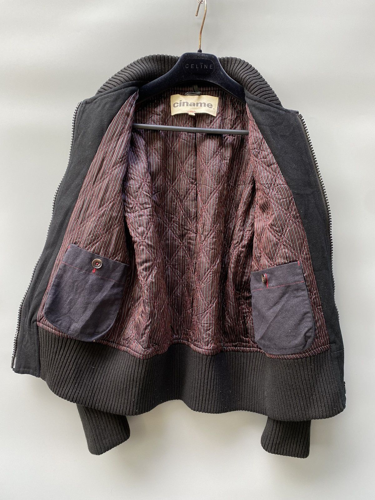 Japanese Brand Ciname Patched Bomber Jacket Size US XS / EU 42 / 0 - 10 Thumbnail
