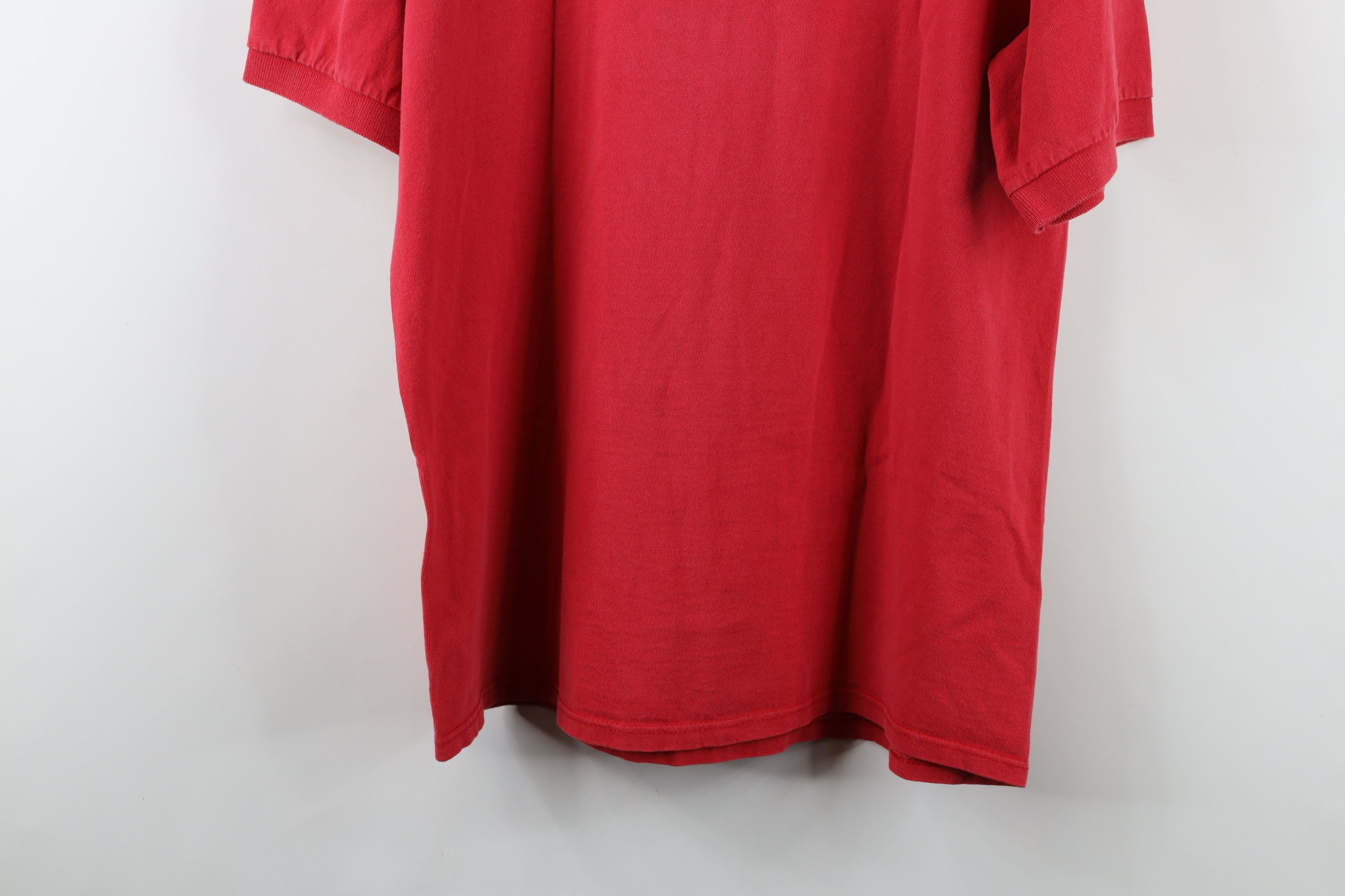 Vintage Vintage 90s Ohio State University Football Ringer T-Shirt Size US L / EU 52-54 / 3 - 13 Thumbnail