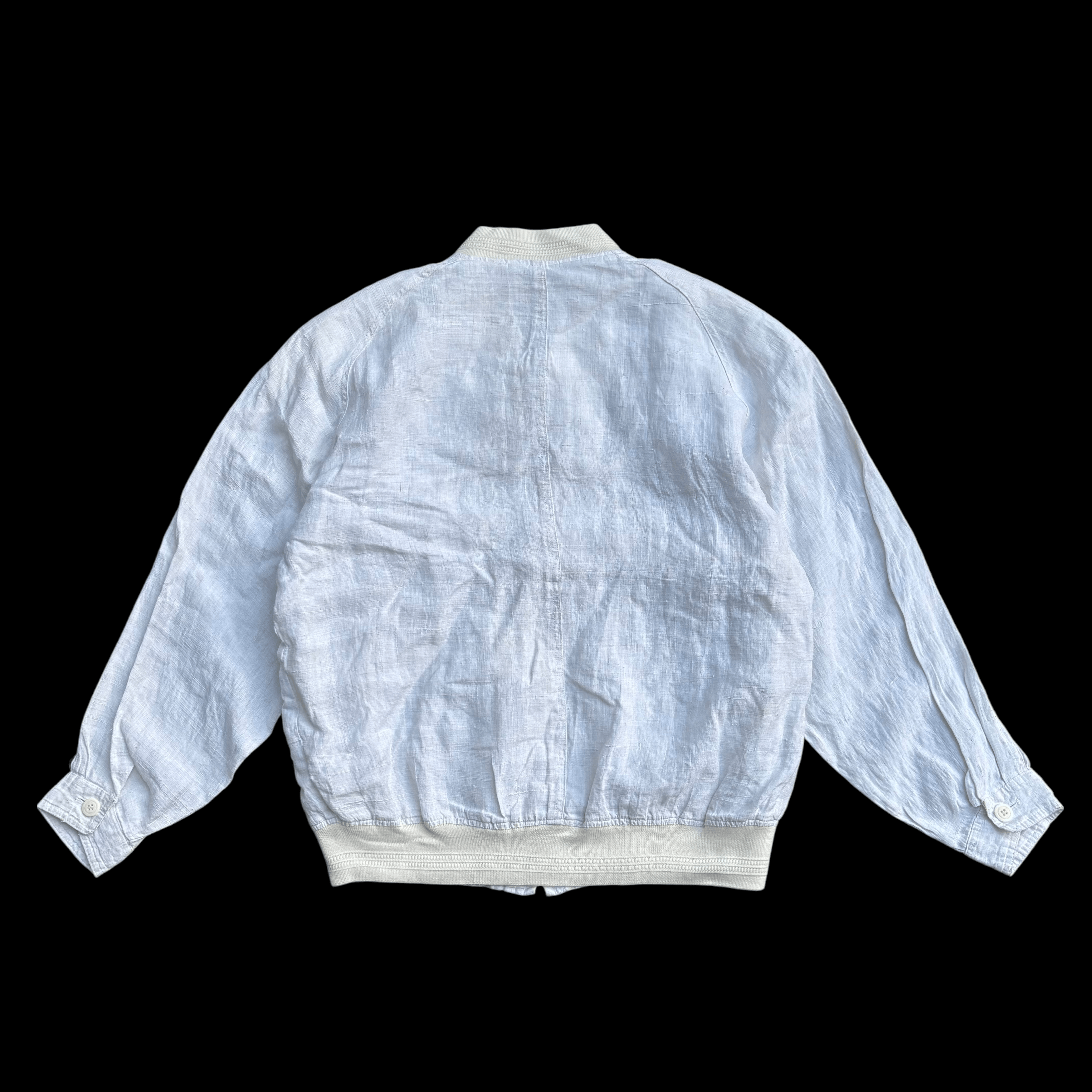 Balenciaga Balenciaga Sheer Bomber Jacket Size US L / EU 52-54 / 3 - 4 Thumbnail